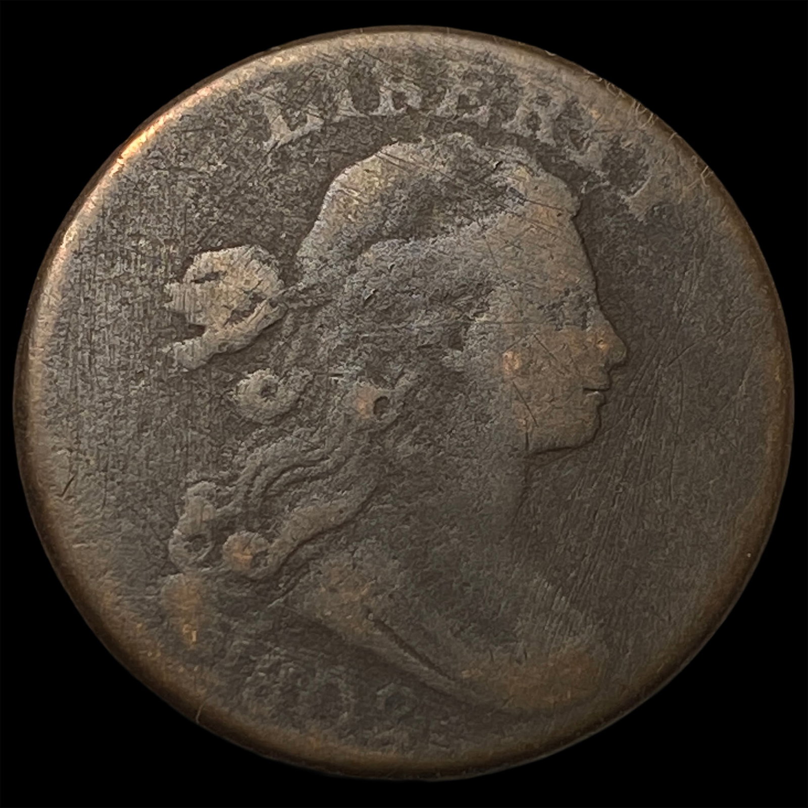 1802 Draped Bust Large Cent LIGHTLY CIRCULATED: 1802 Draped Bust Large Cent LIGHTLY CIRCULATED