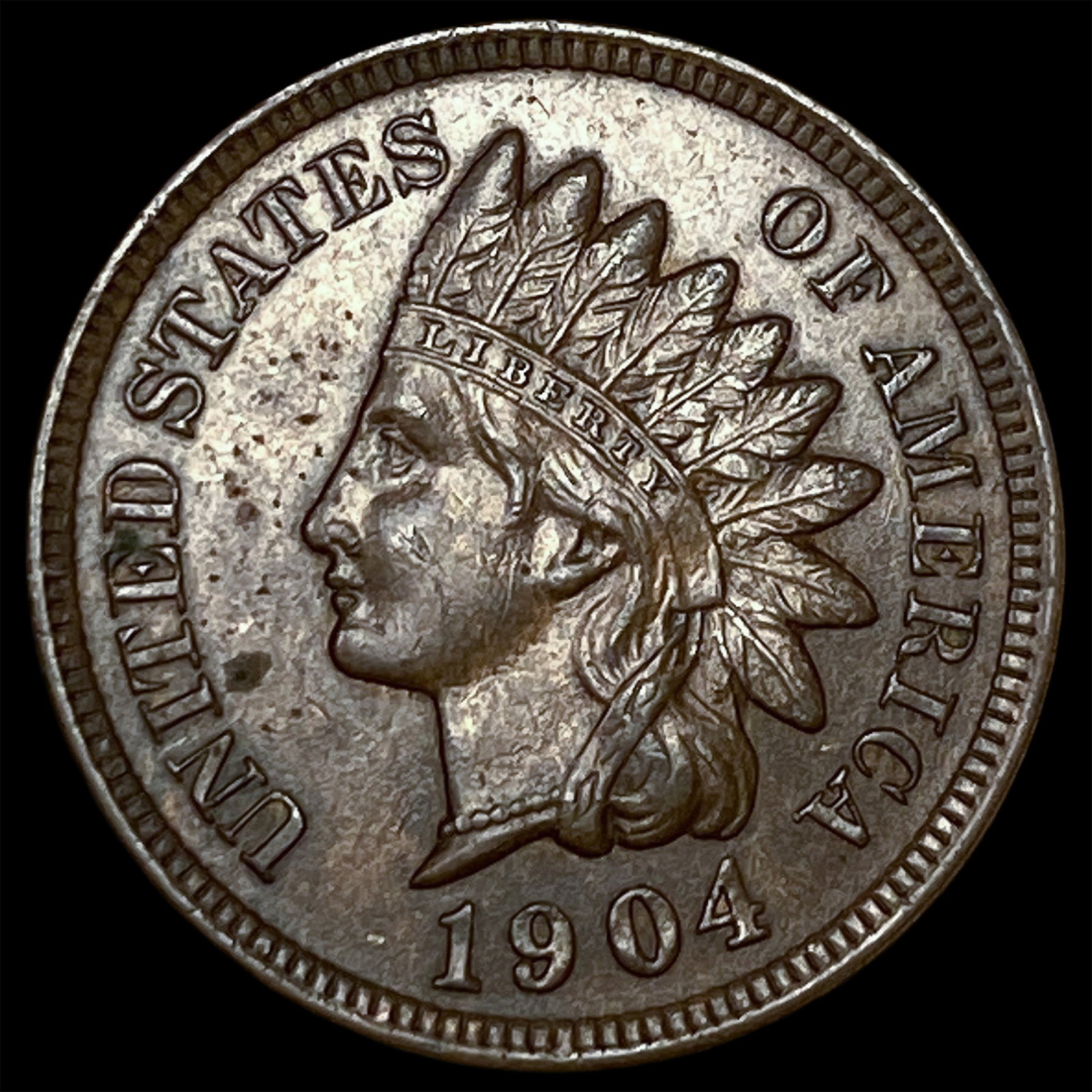 1904 Indian Head Cent UNCIRCULATED: 1904 Indian Head Cent UNCIRCULATED