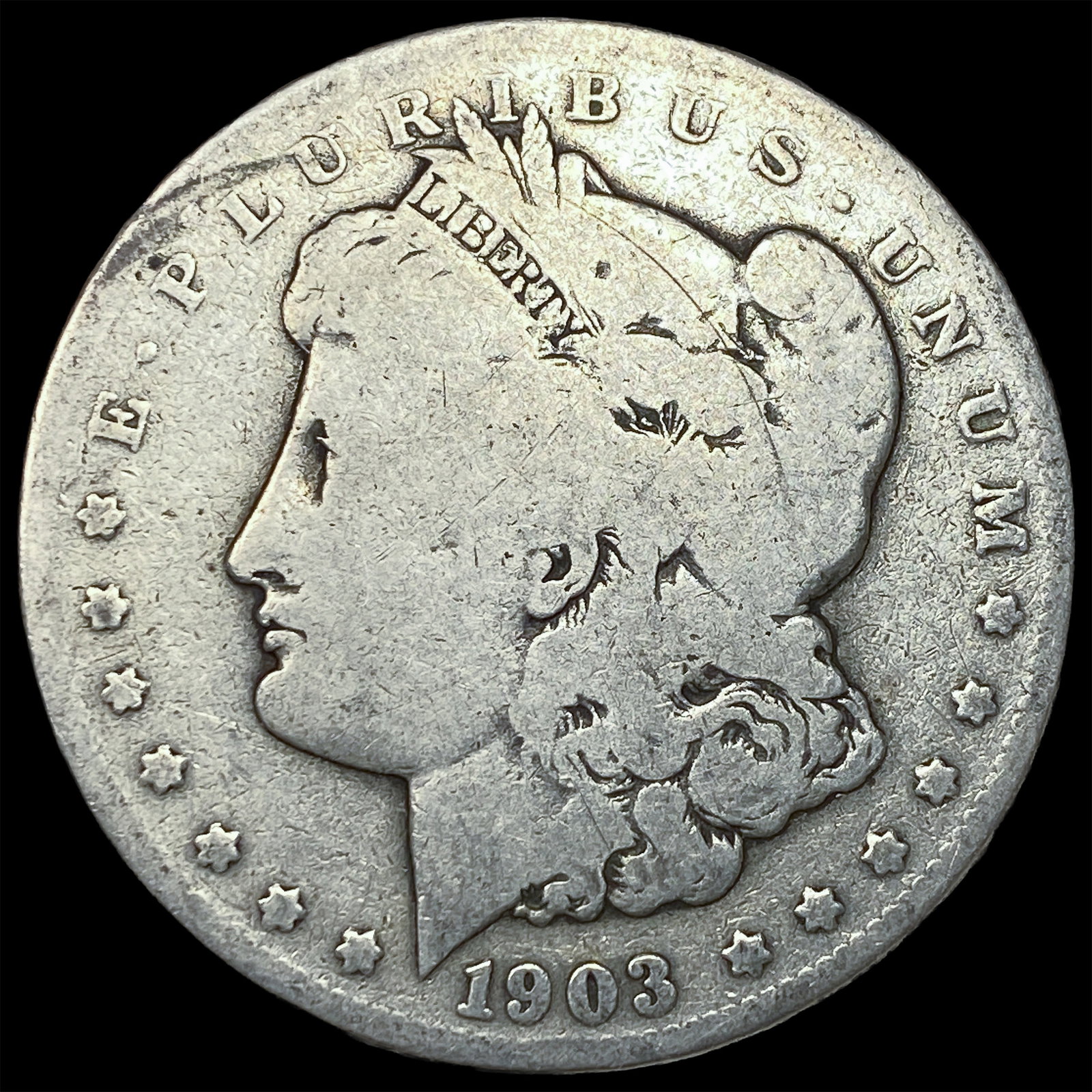 1903-S Silver Morgan Dollar NICELY CIRCULATED: 1903-S Silver Morgan Dollar NICELY CIRCULATED