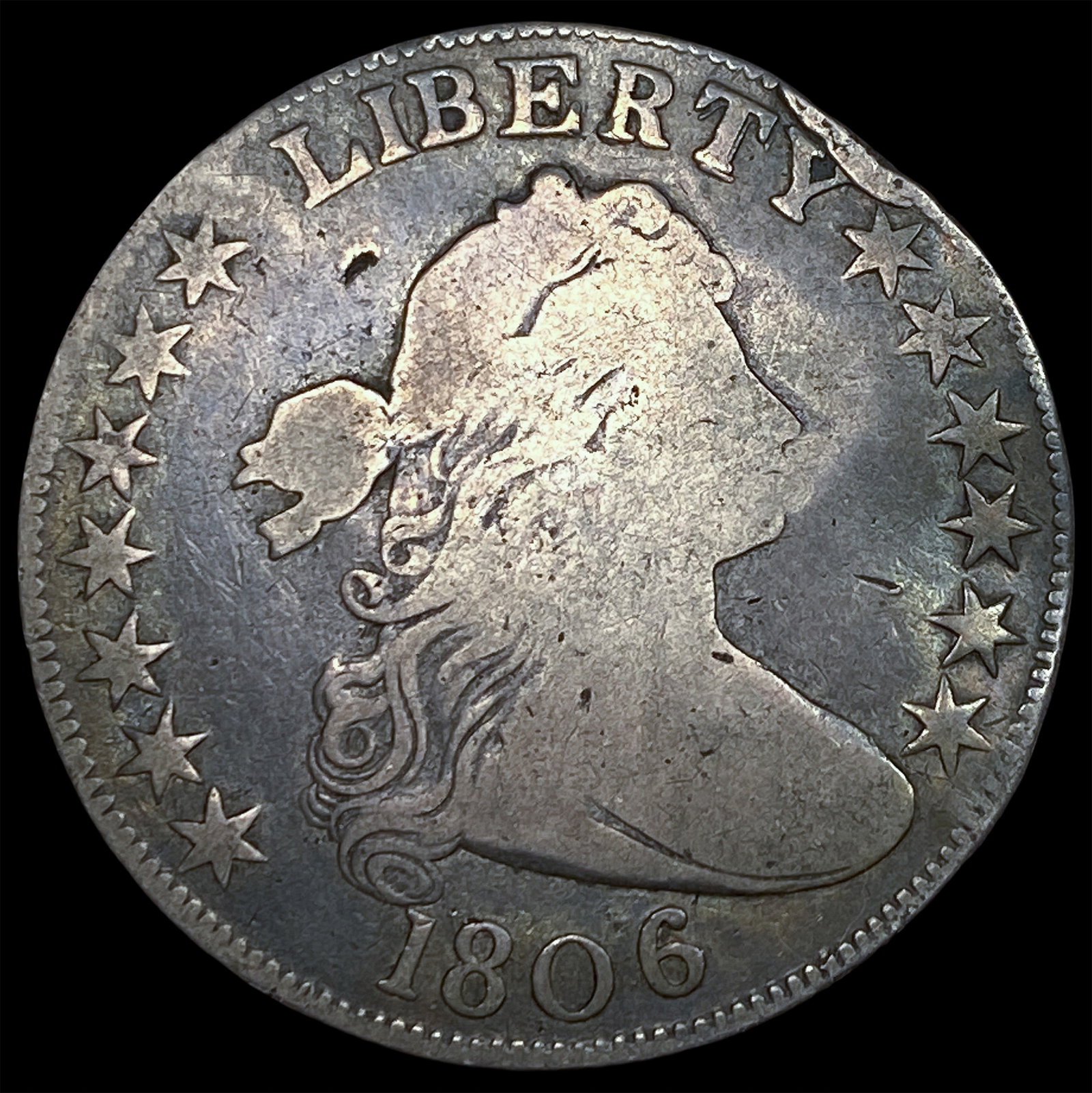 1806 Draped Bust Half Dollar HIGH GRADE (1 of 2)