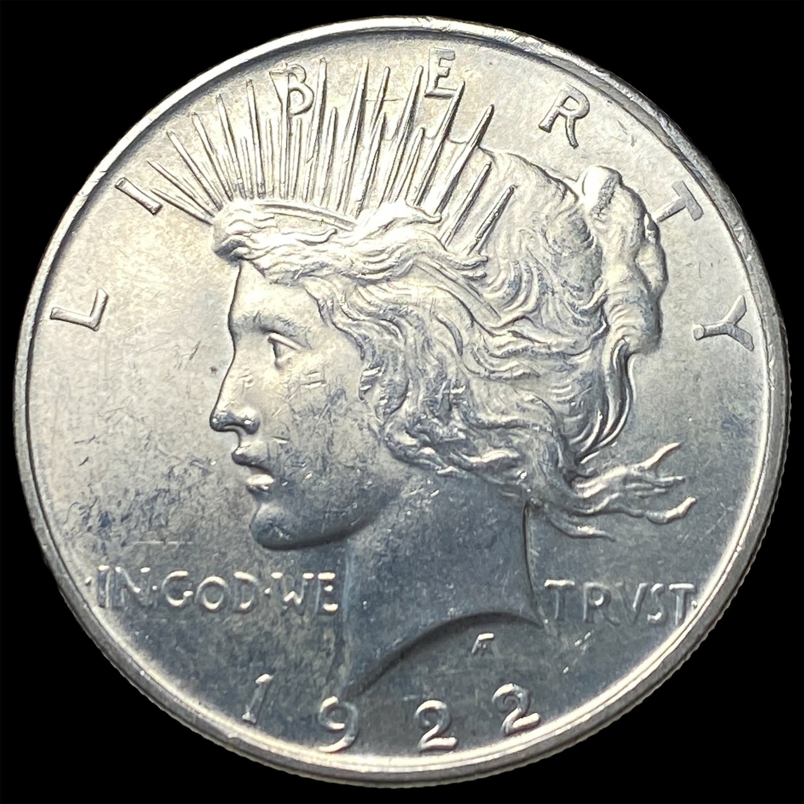 1922 Silver Peace Dollar UNCIRCULATED: 1922 Silver Peace Dollar UNCIRCULATED
