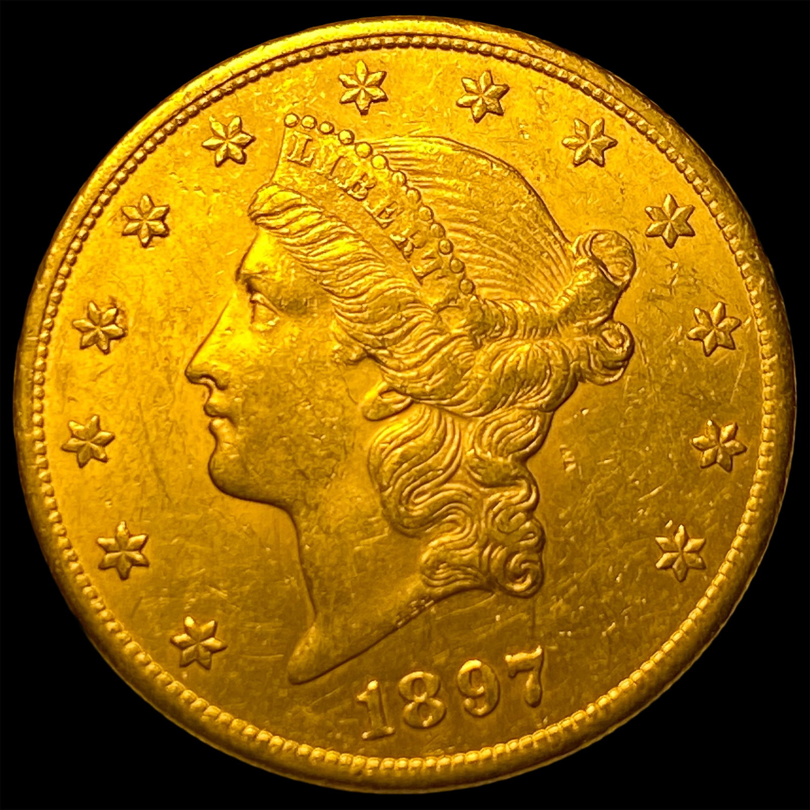 1897 Liberty Head Double Eagle $20 Gold UNCIRCULATED (1 of 2)