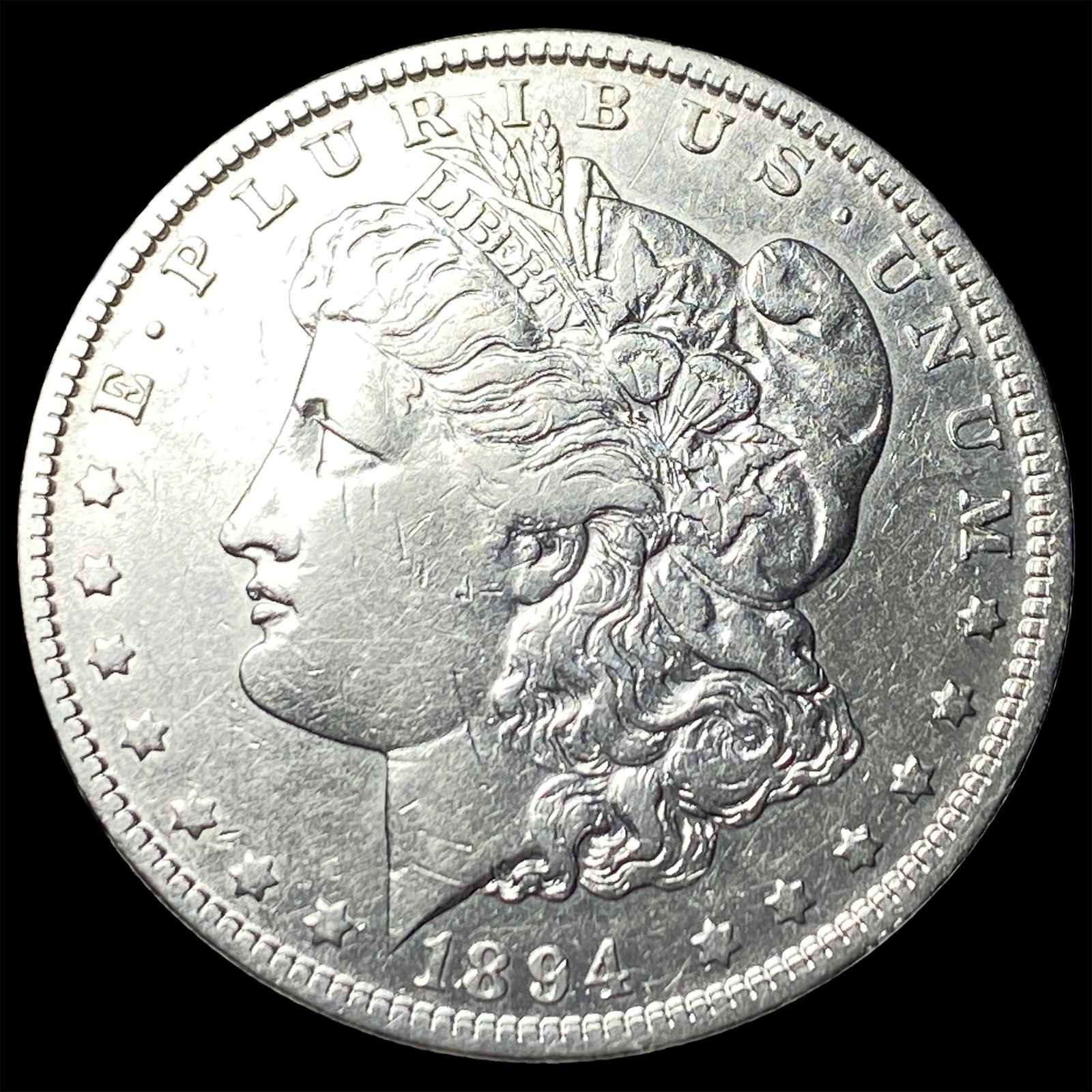 1894-O Silver Morgan Dollar NEARLY UNCIRCULATED: 1894-O Silver Morgan Dollar NEARLY UNCIRCULATED