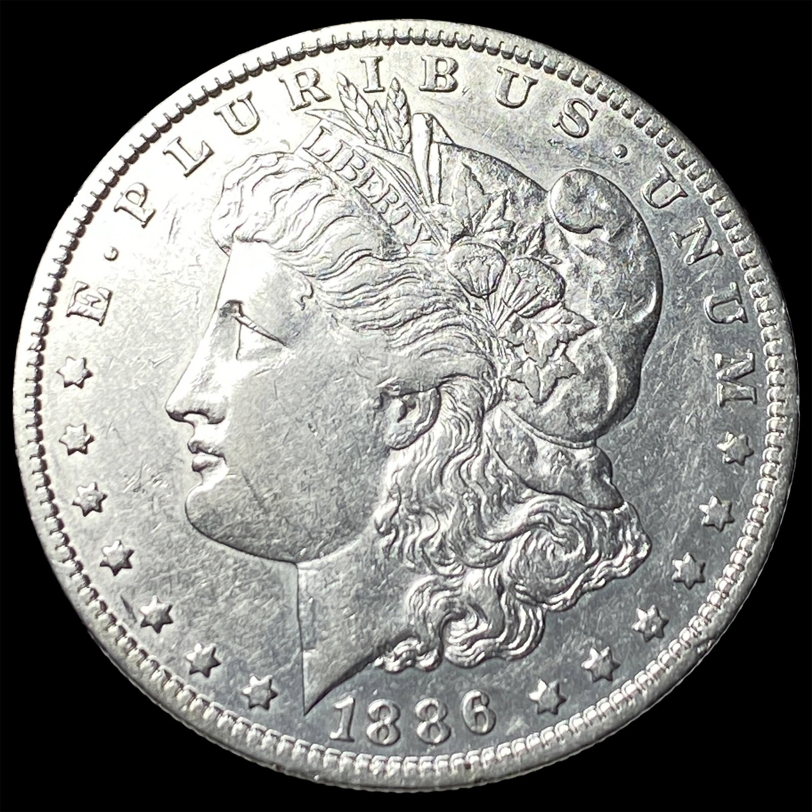 1886-O Silver Morgan Dollar NEARLY UNCIRCULATED: 1886-O Silver Morgan Dollar NEARLY UNCIRCULATED