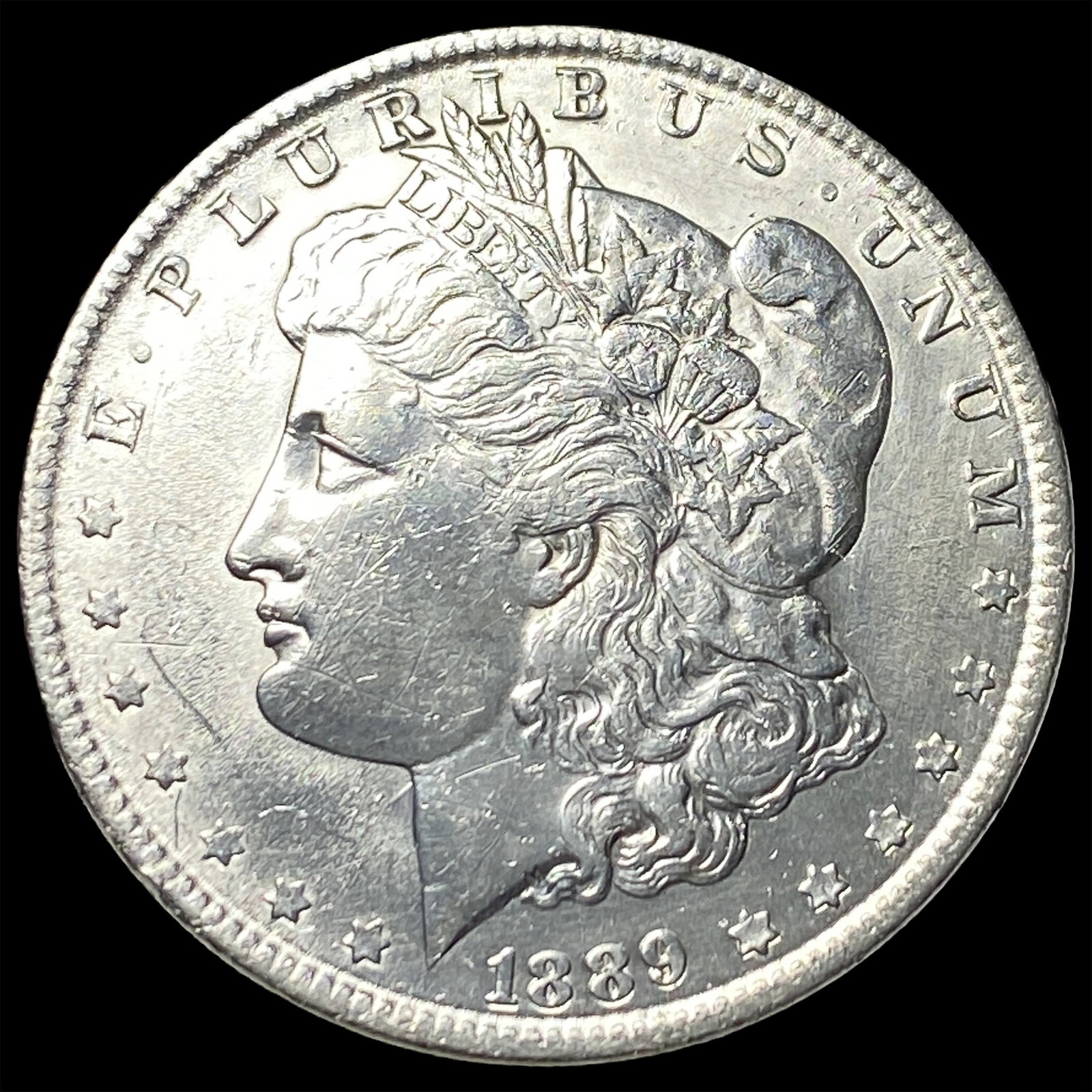 1889 Silver Morgan Dollar UNCIRCULATED: 1889 Silver Morgan Dollar UNCIRCULATED