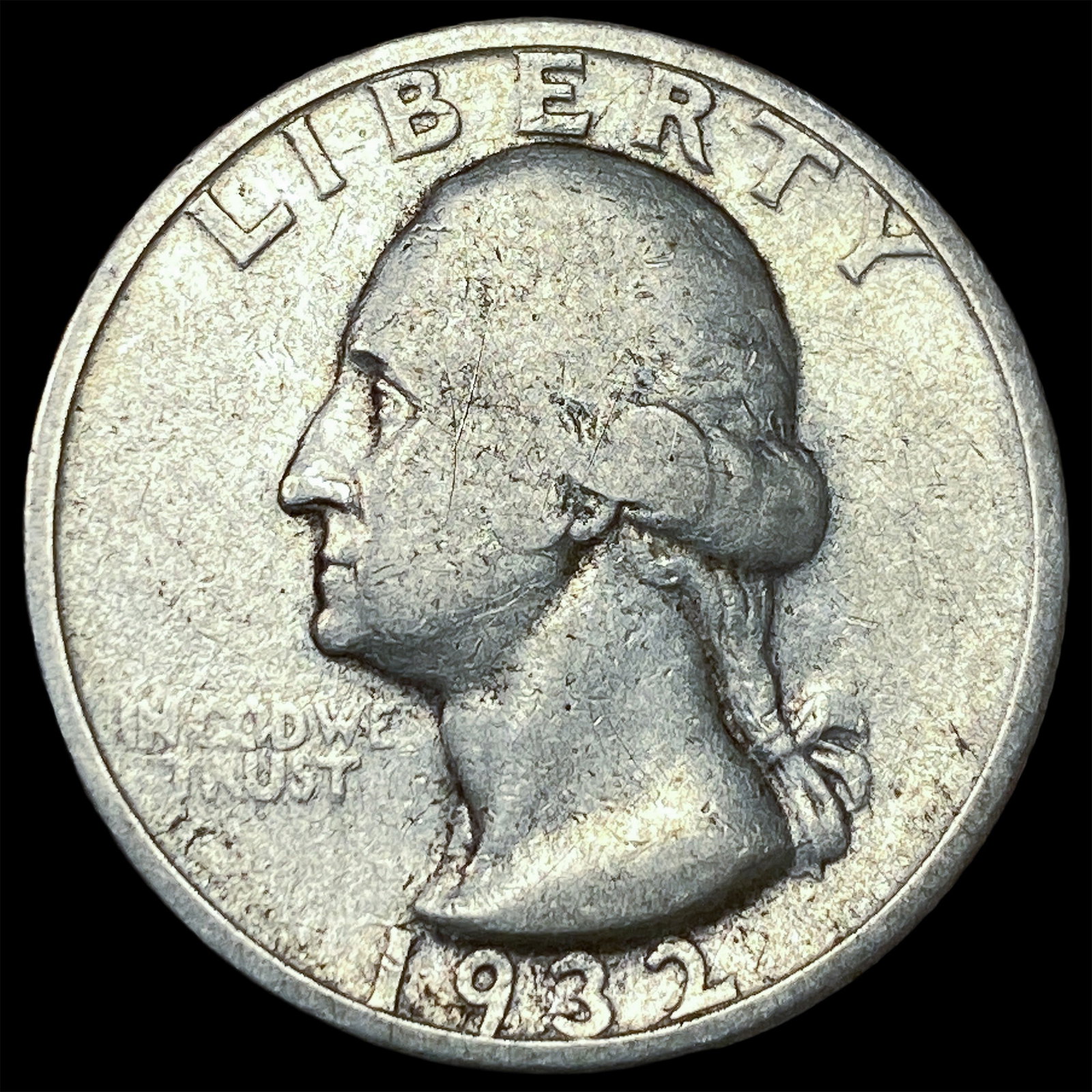1932-S Silver Washington Quarter LIGHTLY CIRCULATED: 1932-S Silver Washington Quarter LIGHTLY CIRCULATED