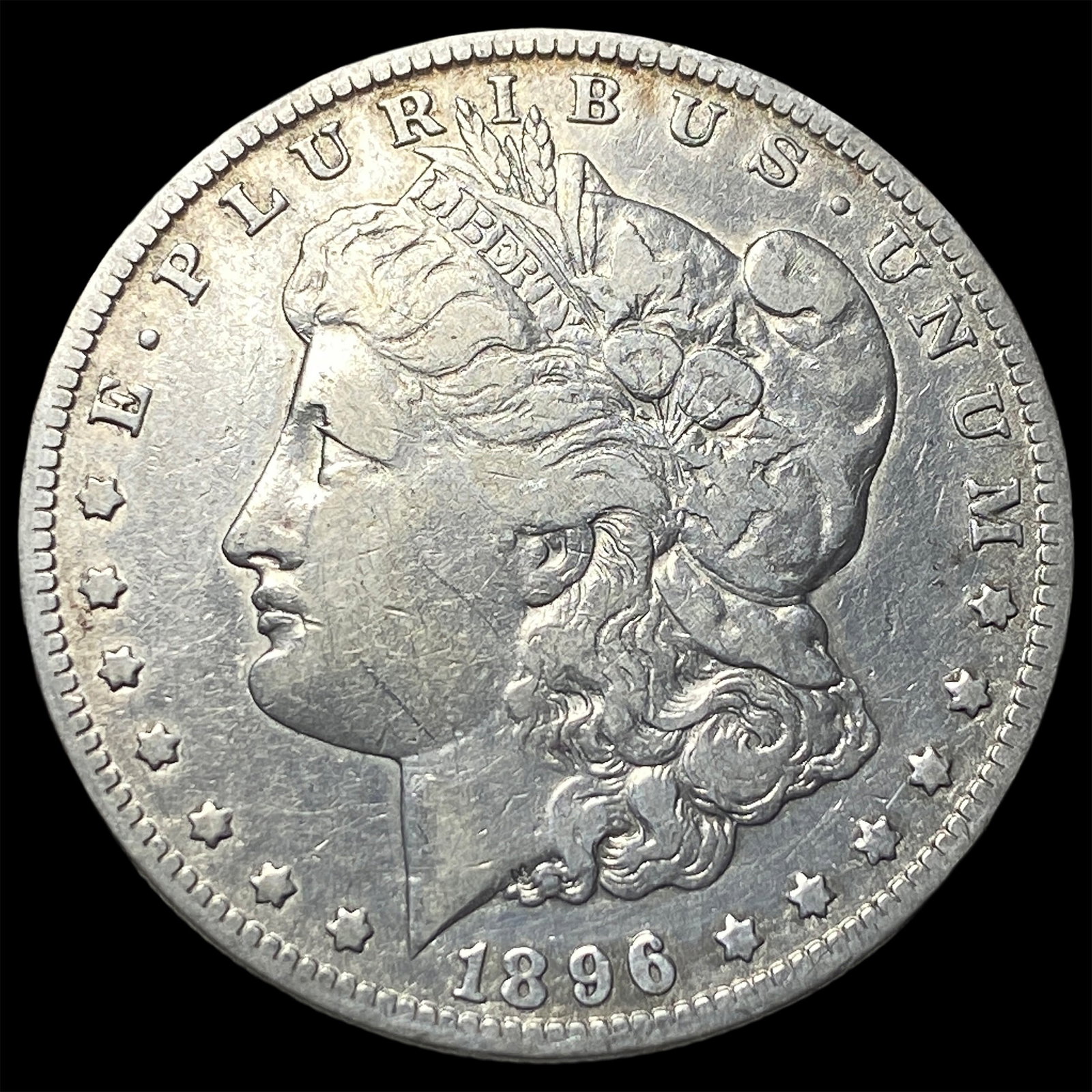 1896-O Silver Morgan Dollar NEARLY UNCIRCULATED: 1896-O Silver Morgan Dollar NEARLY UNCIRCULATED