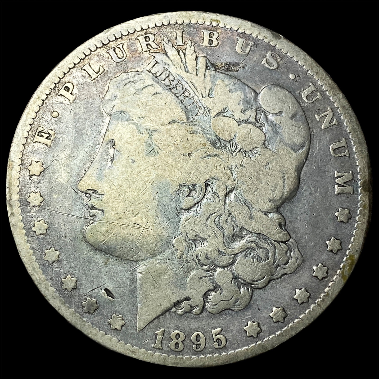 1895-O Silver Morgan Dollar NICELY CIRCULATED: 1895-O Silver Morgan Dollar NICELY CIRCULATED