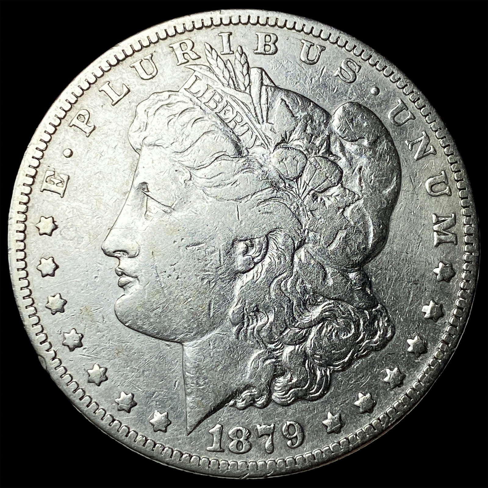 1879-S Rev 78 Silver Morgan Dollar LIGHTLY CIRCULATED: 1879-S Rev 78 Silver Morgan Dollar LIGHTLY CIRCULATED