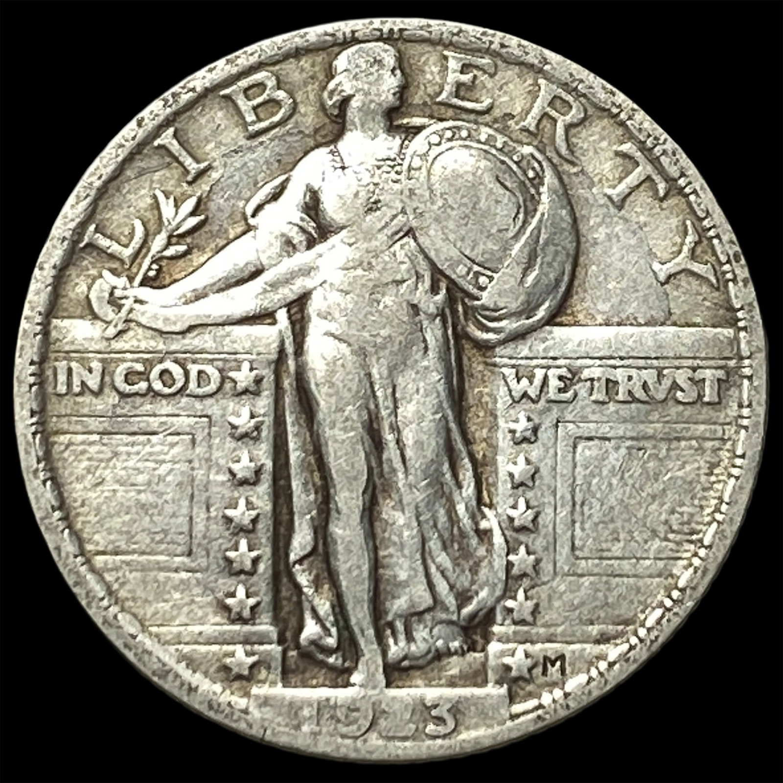 1923 Standing Liberty Quarter LIGHTLY CIRCULATED: 1923 Standing Liberty Quarter LIGHTLY CIRCULATED