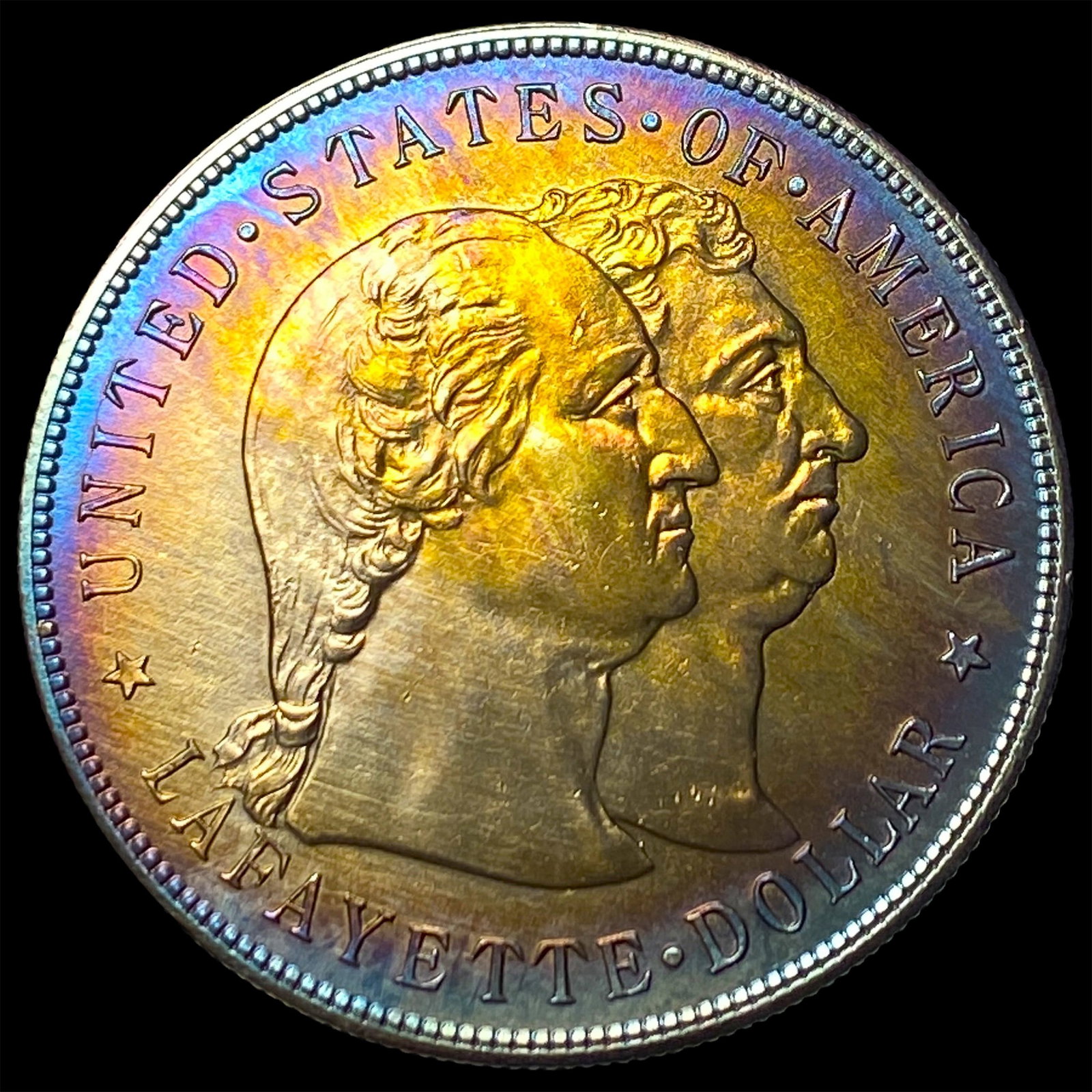 1900 Silver Lafayette Dollar CLOSELY UNCIRCULATED (1 of 2)