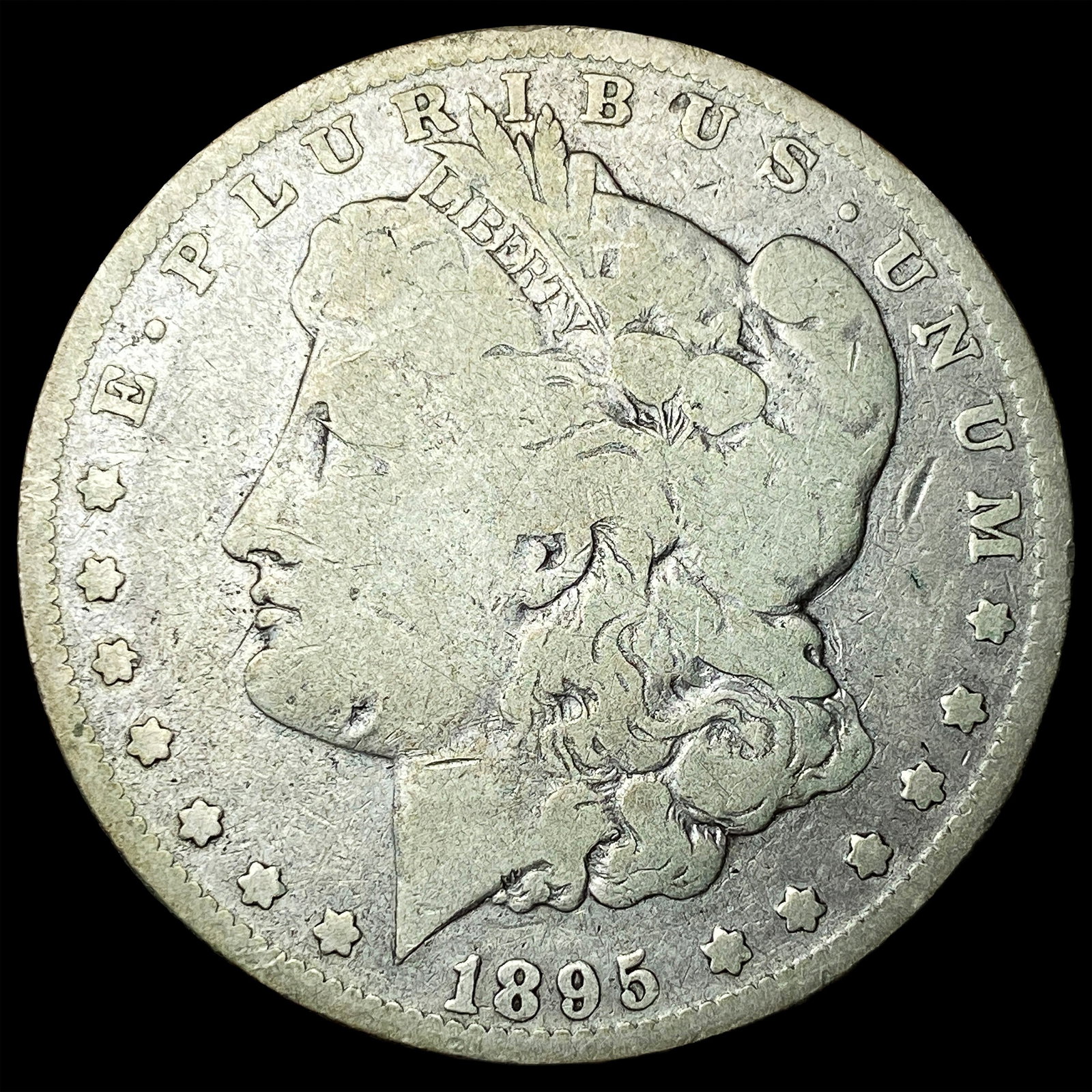 1895-O Silver Morgan Dollar NICELY CIRCULATED: 1895-O Silver Morgan Dollar NICELY CIRCULATED