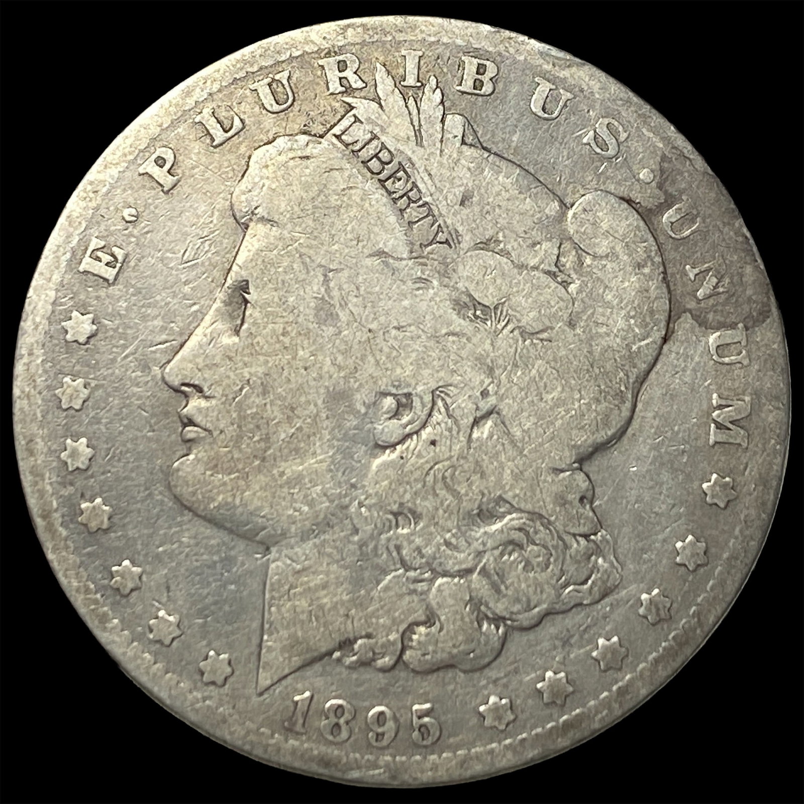 1895-O Silver Morgan Dollar NICELY CIRCULATED: 1895-O Silver Morgan Dollar NICELY CIRCULATED