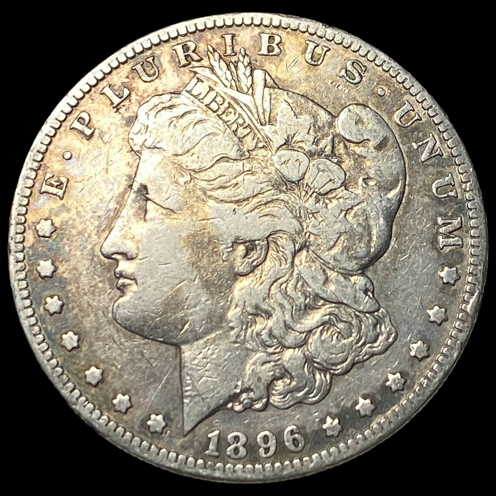 1896-S Silver Morgan Dollar LIGHTLY CIRCULATED: 1896-S Silver Morgan Dollar LIGHTLY CIRCULATED