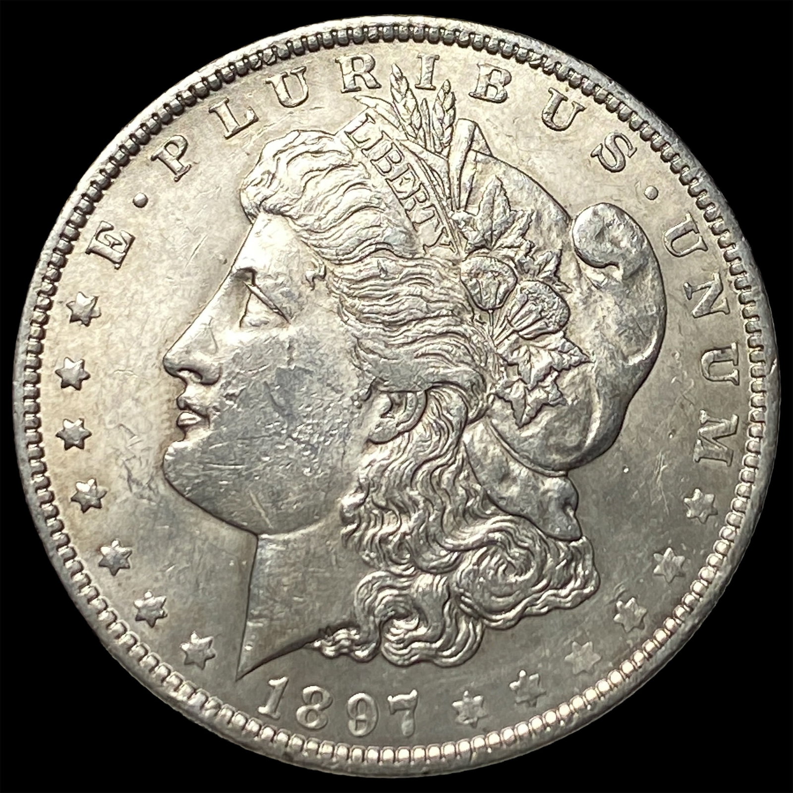 1897-O Morgan Silver Dollar UNCIRCULATED: 1897-O Morgan Silver Dollar UNCIRCULATED