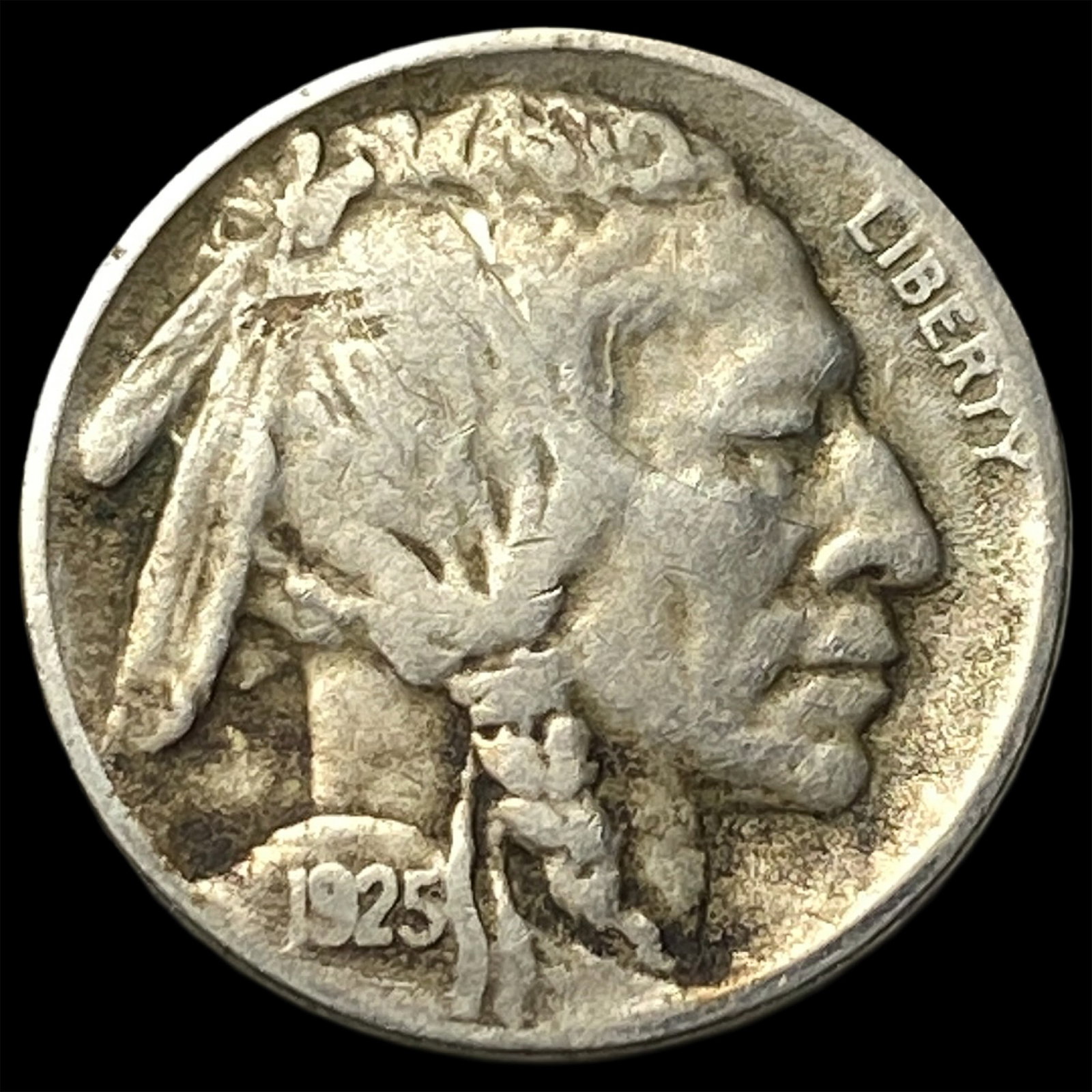 1925-S Buffalo Nickel LIGHTLY CIRCULATED (1 of 2)