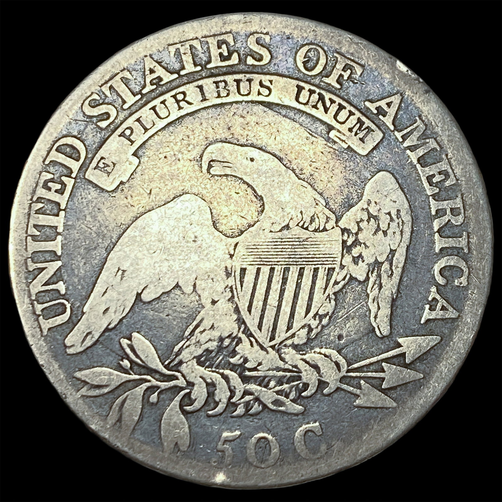 1810 Capped Bust Half Dollar NICELY CIRCULATED - 2