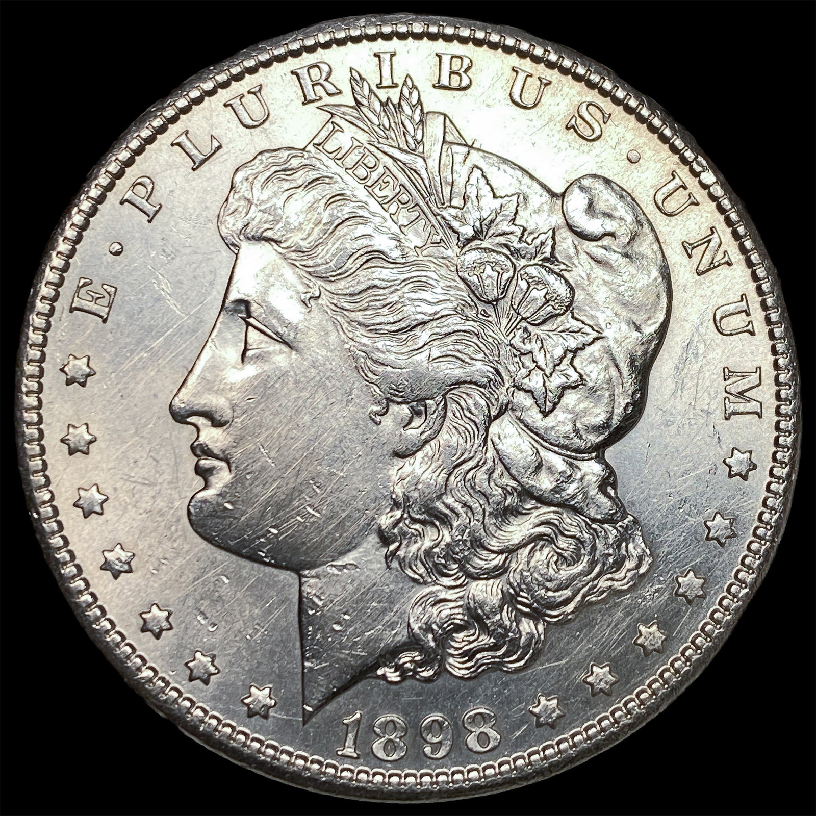 1898-S Silver Morgan Dollar HIGH GRADE: 1898-S Silver Morgan Dollar HIGH GRADE