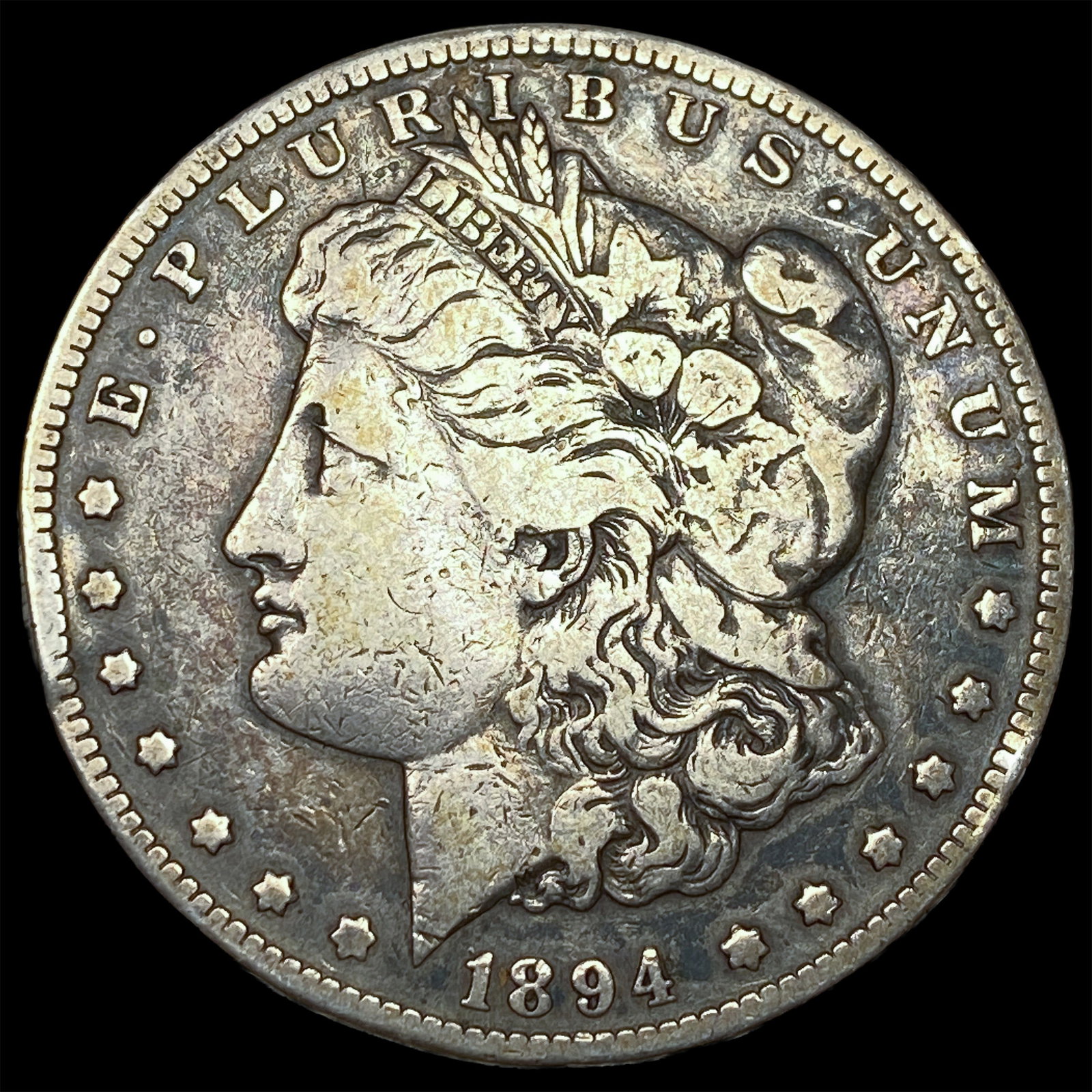 1894-S Morgan Silver Dollar LIGHTLY CIRCULATED: 1894-S Morgan Silver Dollar LIGHTLY CIRCULATED