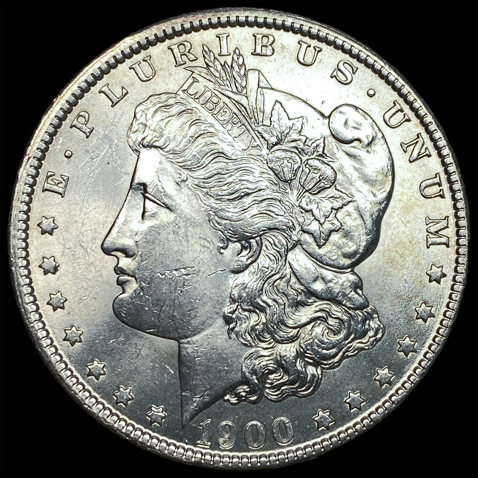 1900 Morgan Silver Dollar CHOICE AU: 1900 Morgan Silver Dollar CHOICE AU