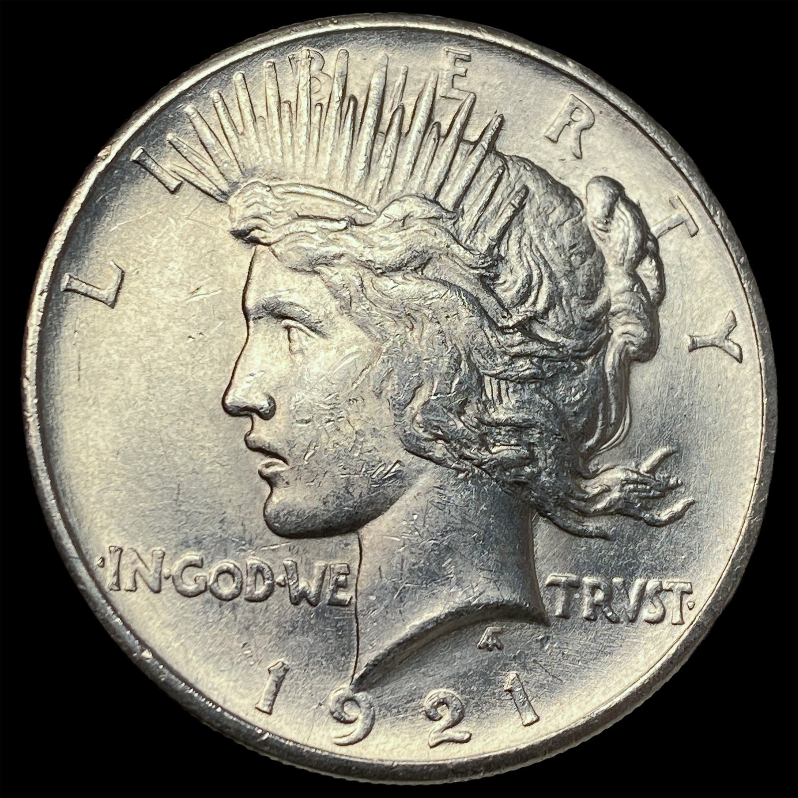 1921 Silver Peace Dollar UNCIRCULATED: 1921 Silver Peace Dollar UNCIRCULATED