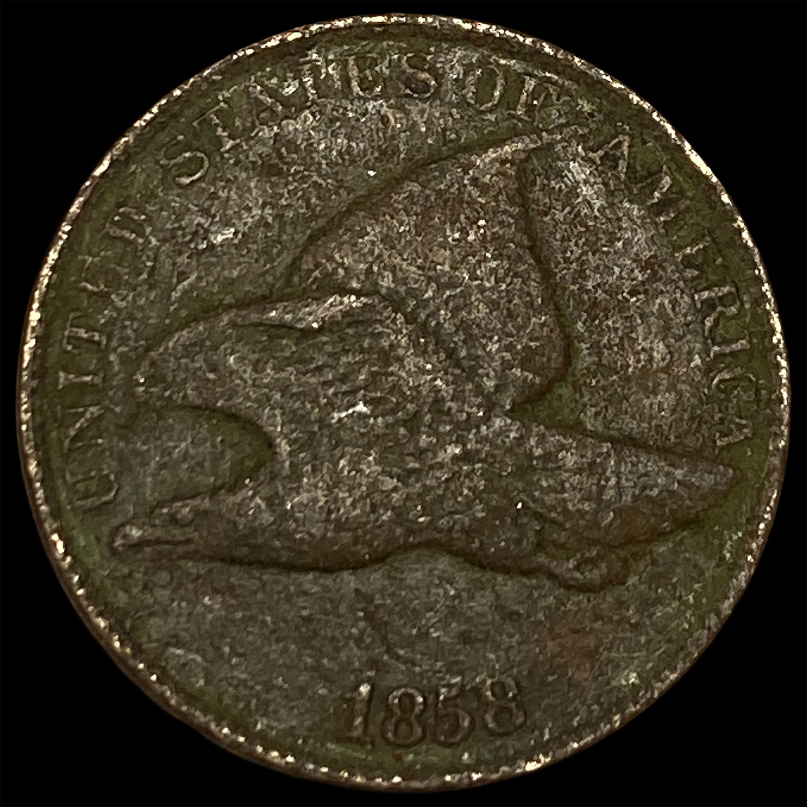 1858 Flying Eagle Cent HIGH GRADE (1 of 2)