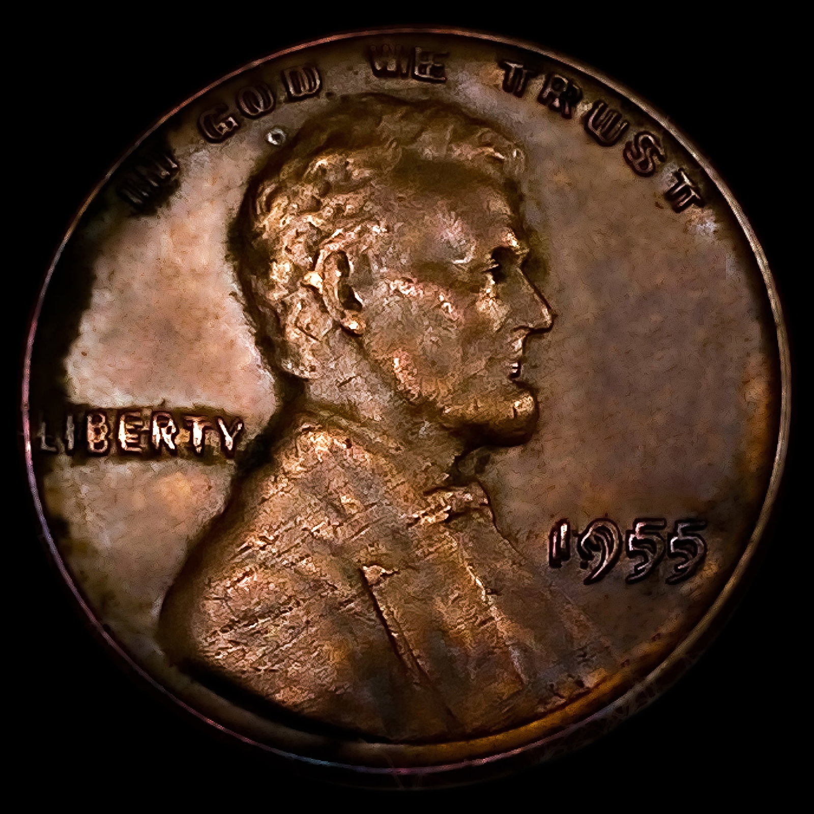 1955 DDO Wheat Cent: 1955 DDO Wheat Cent