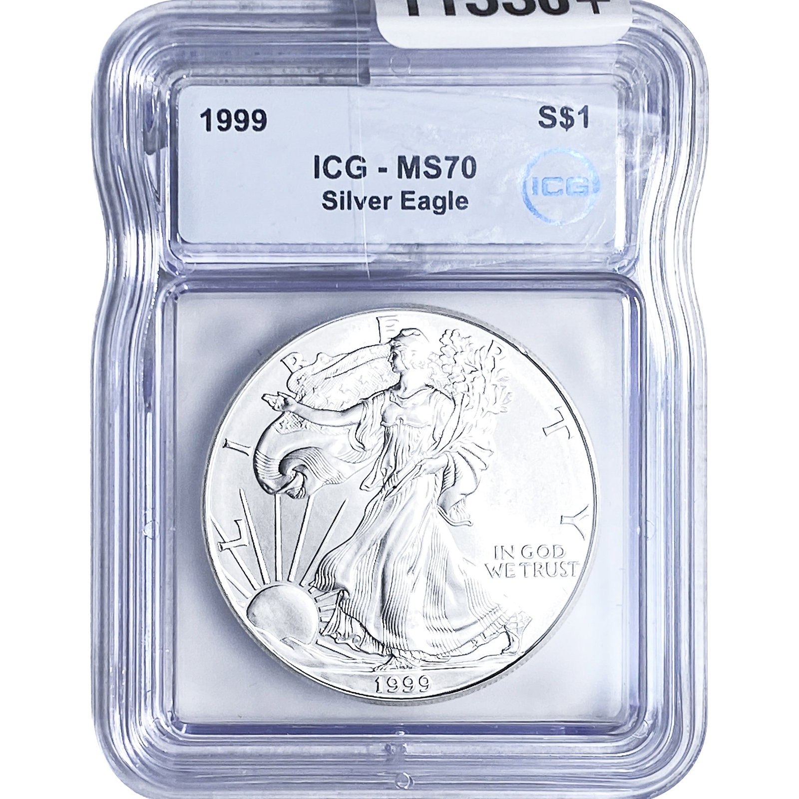 1999 Silver Eagle ICG MS70 (1 of 4)