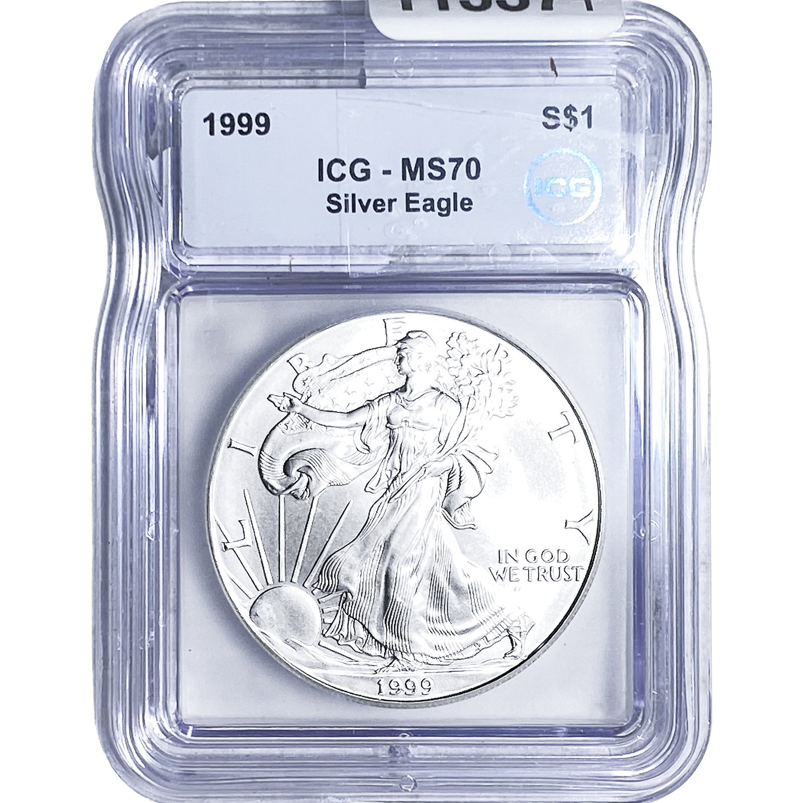 1999 Silver Eagle ICG MS70 (1 of 4)