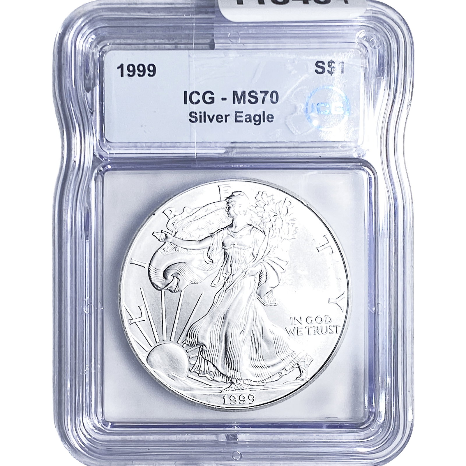 1999 Silver Eagle ICG MS70: 1999 Silver Eagle ICG MS70
