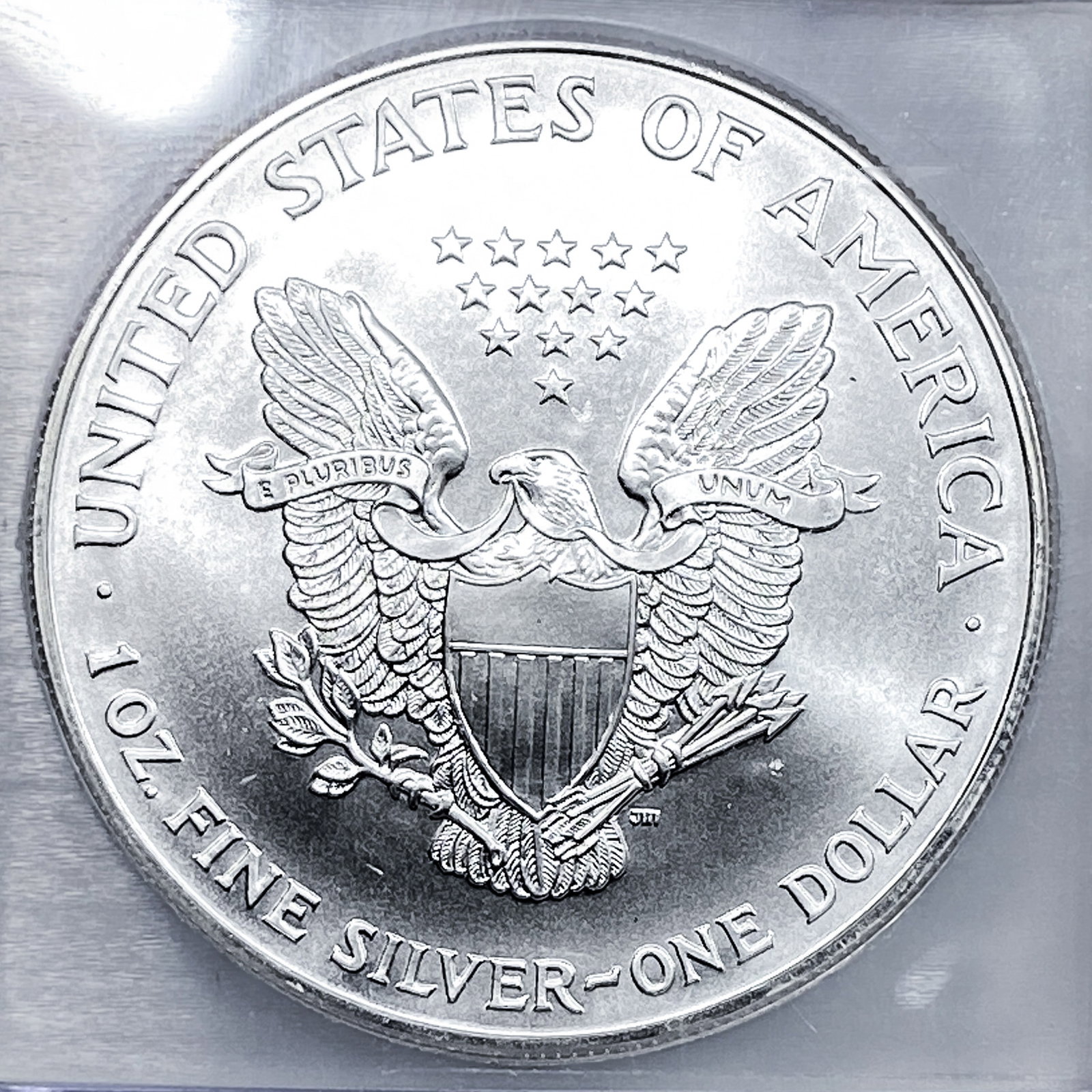 1999 Silver Eagle ICG MS70 - 4