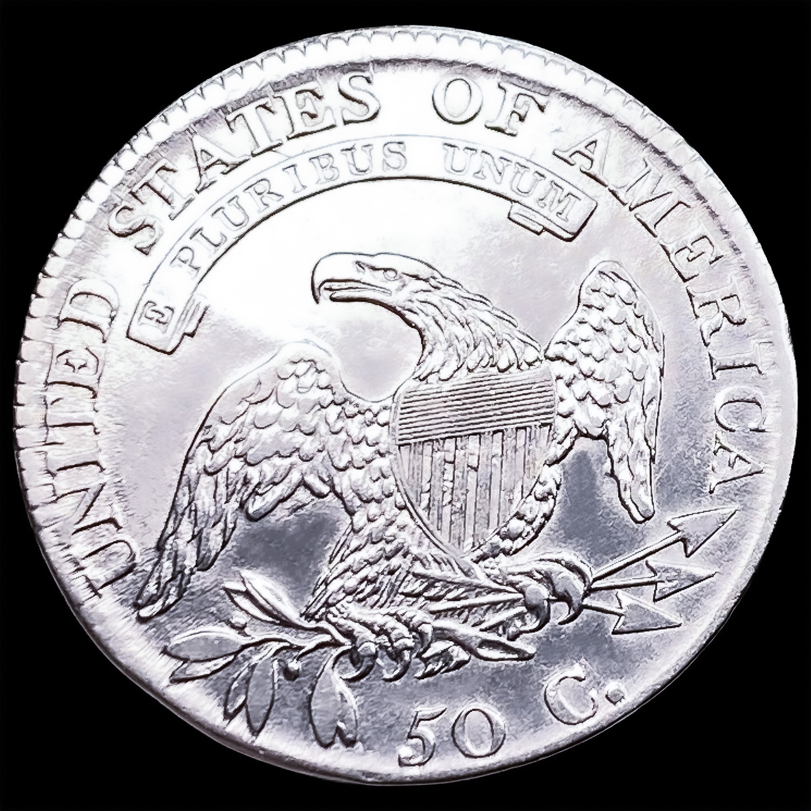 1814 Capped Bust Half Dollar UNCIRCULATED - 2