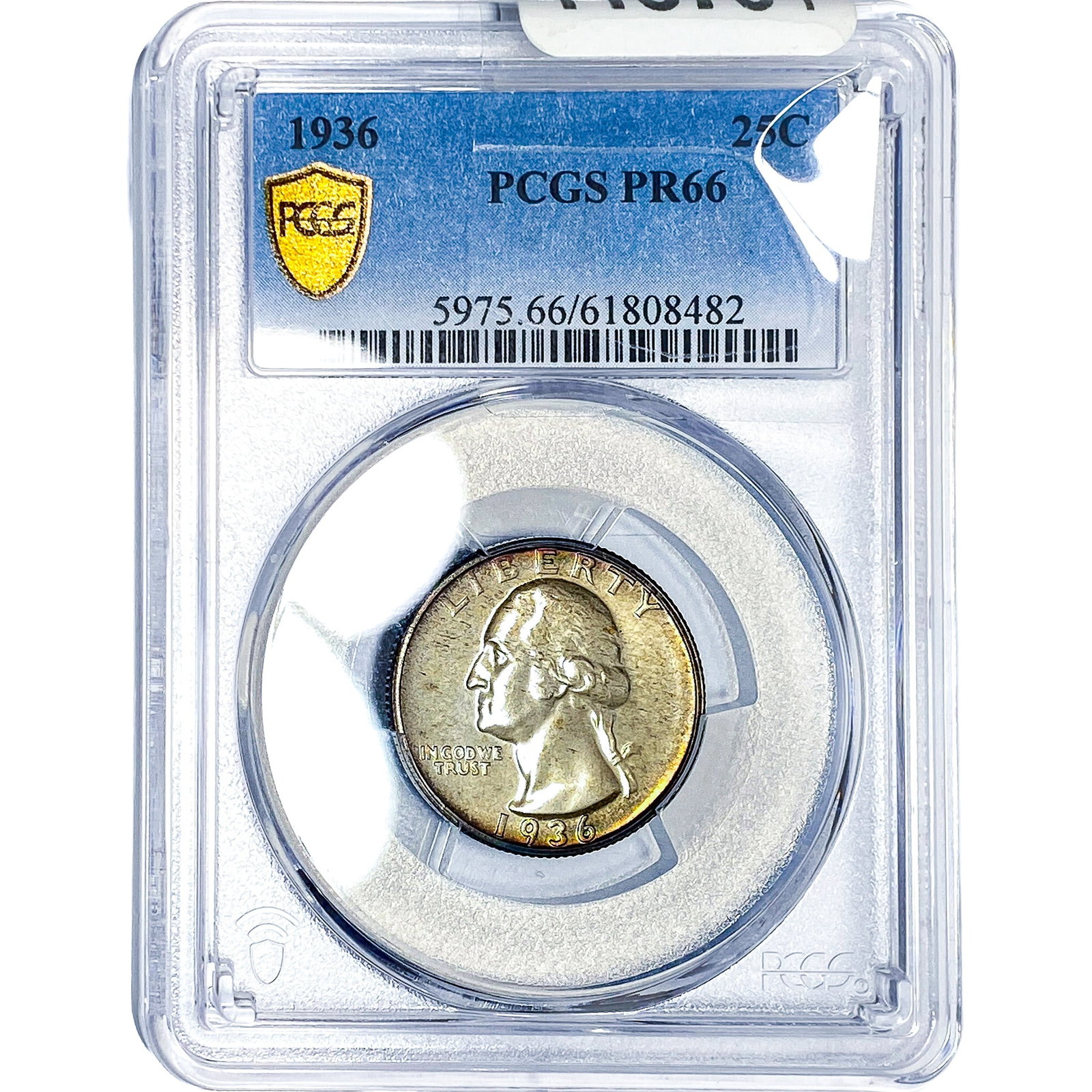 1936 Washington Silver Quarter PCGS PR66 (1 of 4)
