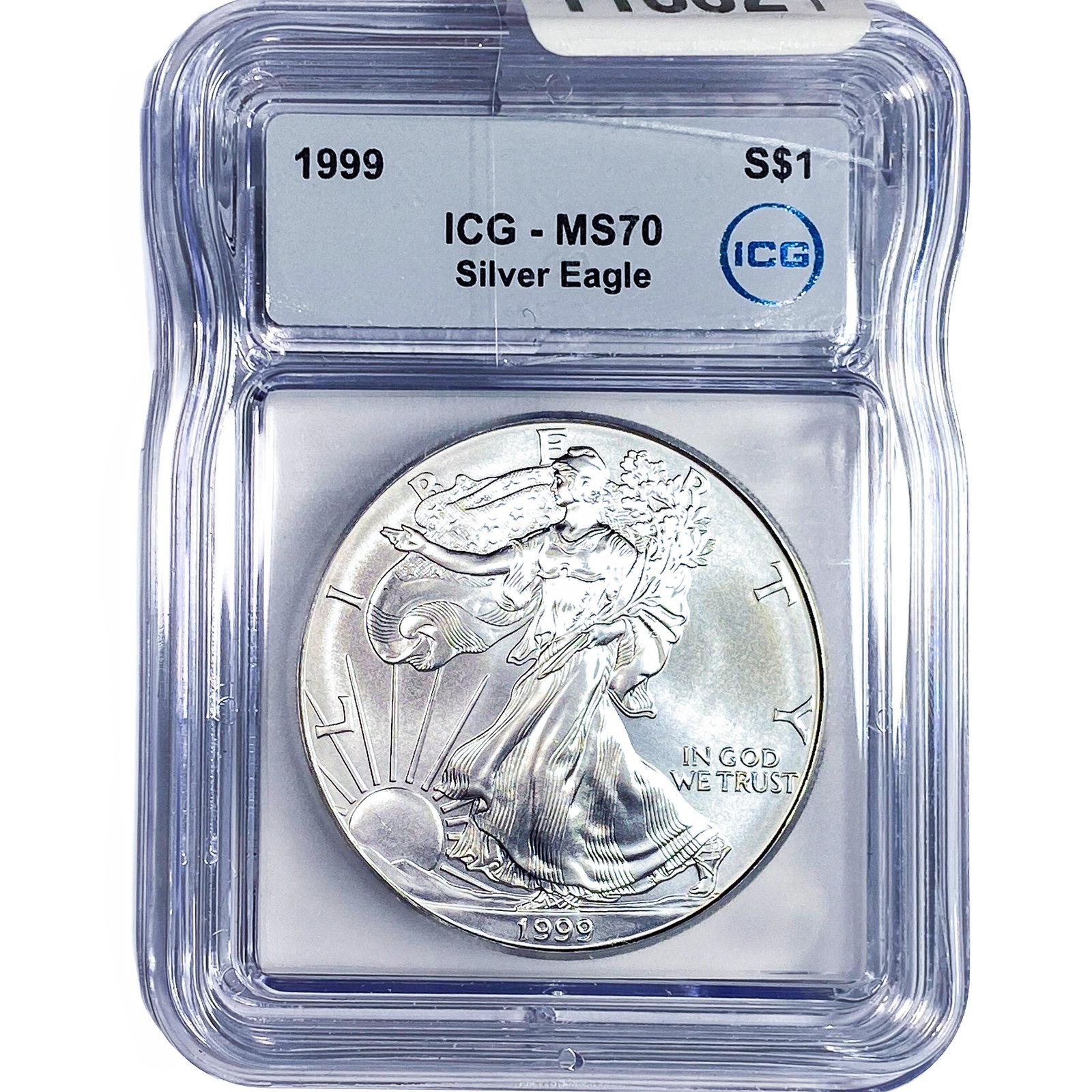 1999 Silver Eagle ICG MS70 (1 of 4)