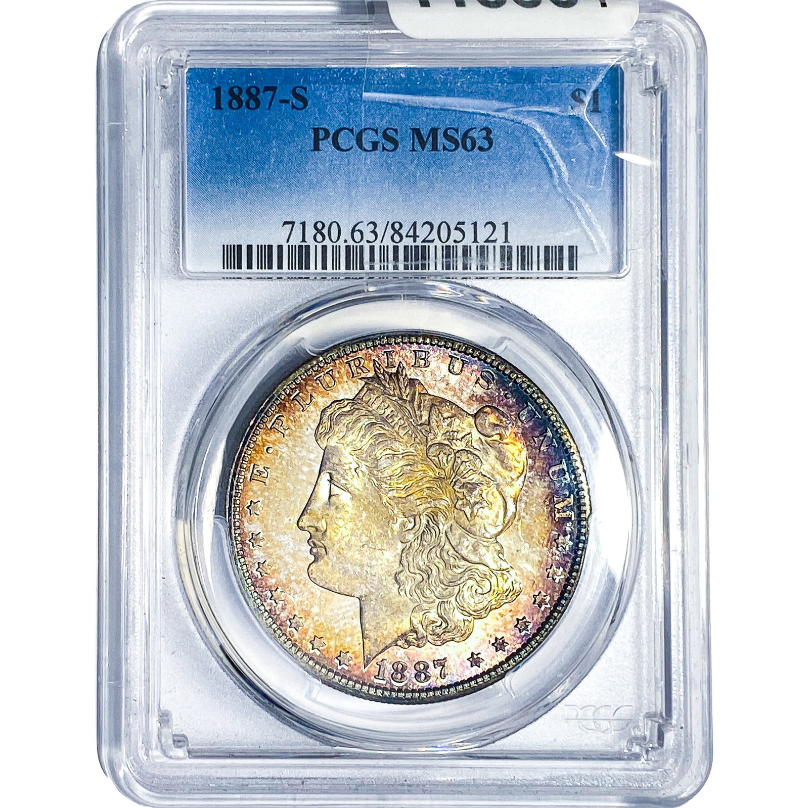 1887-S Morgan Silver Dollar PCGS MS63 (1 of 4)