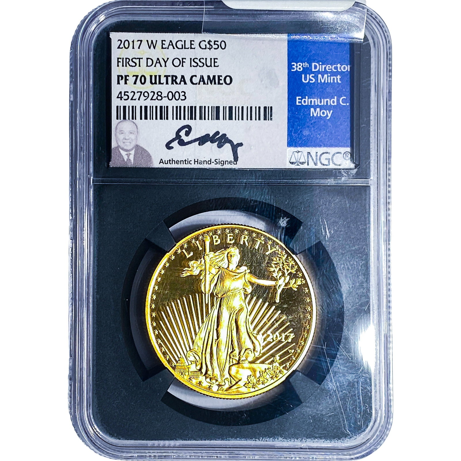2017-W 1oz $50 Gold Eagle NGC PF70 UC (1 of 4)