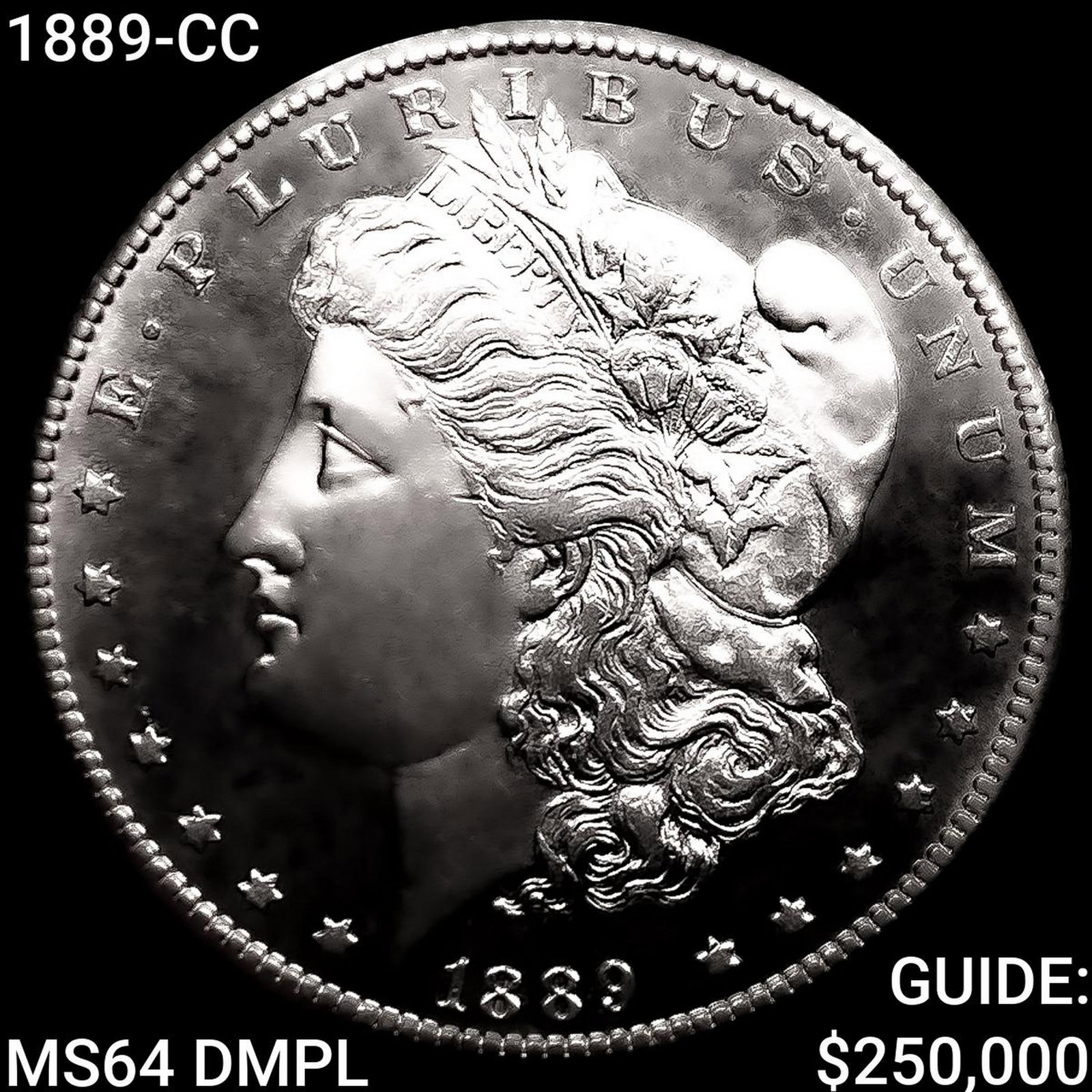 1889-CC Morgan Silver Dollar CHOICE BU DMPL (1 of 2)