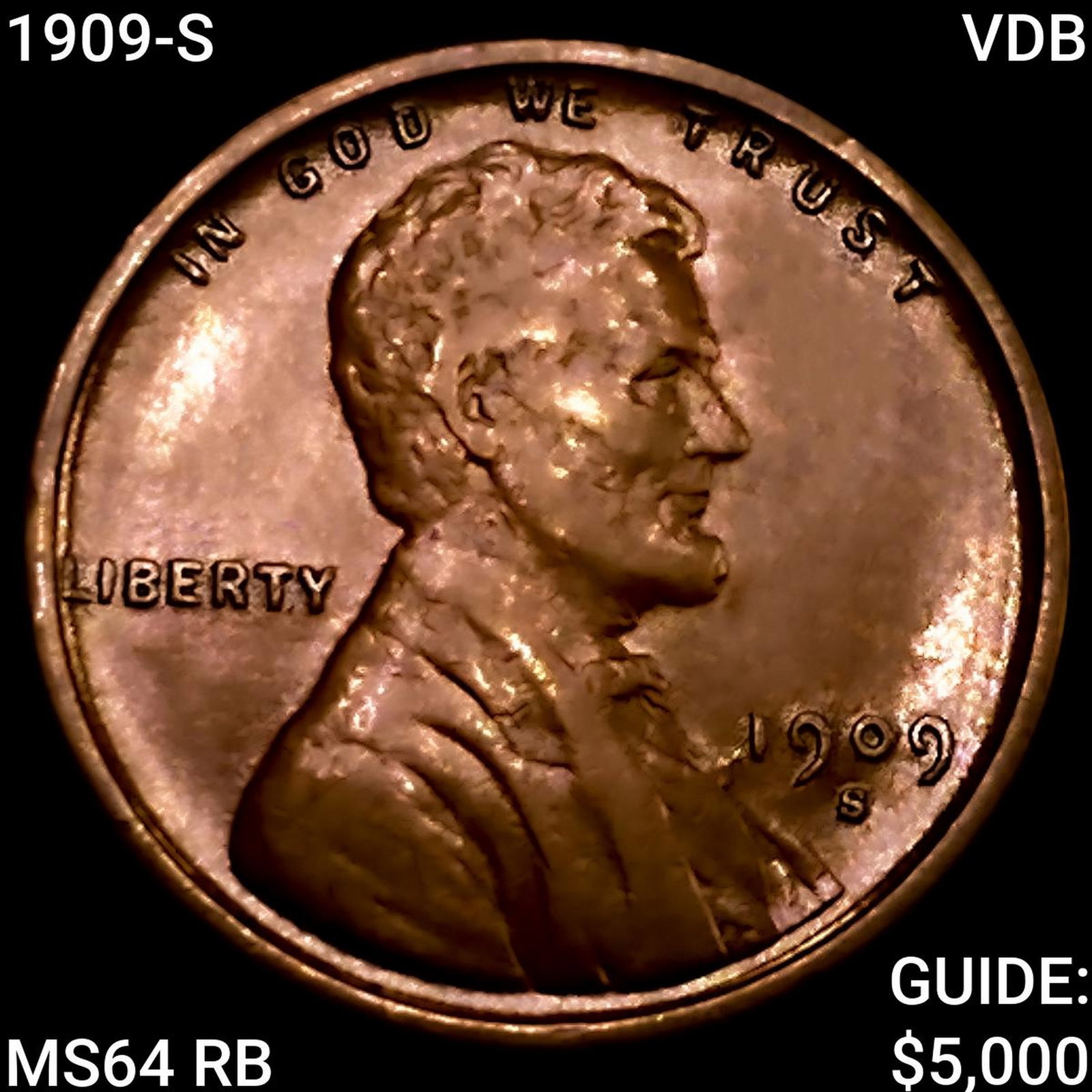 1909-S VDB Wheat Cent UNCIRCULATED (1 of 2)