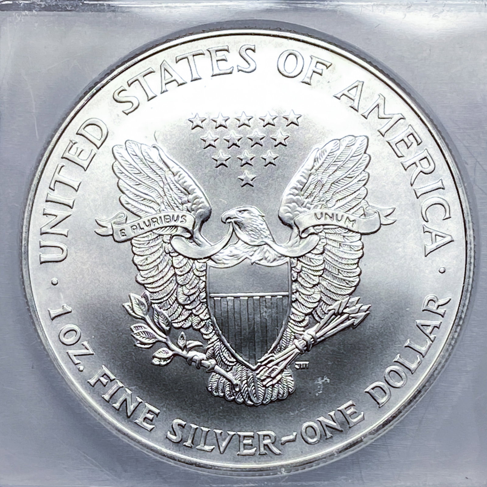 1999 Silver Eagle ICG MS70 - 4