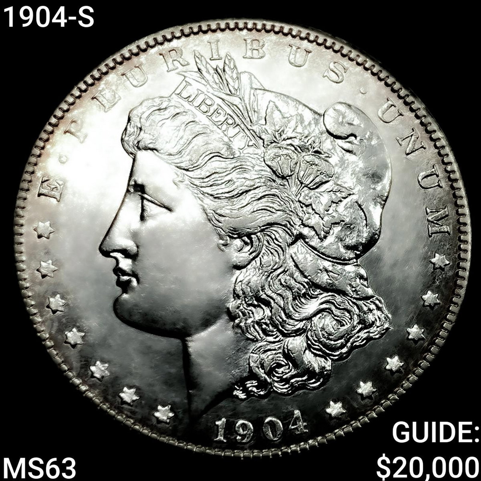 1904-S Morgan Silver Dollar CHOICE BU: 1904-S Morgan Silver Dollar CHOICE BU