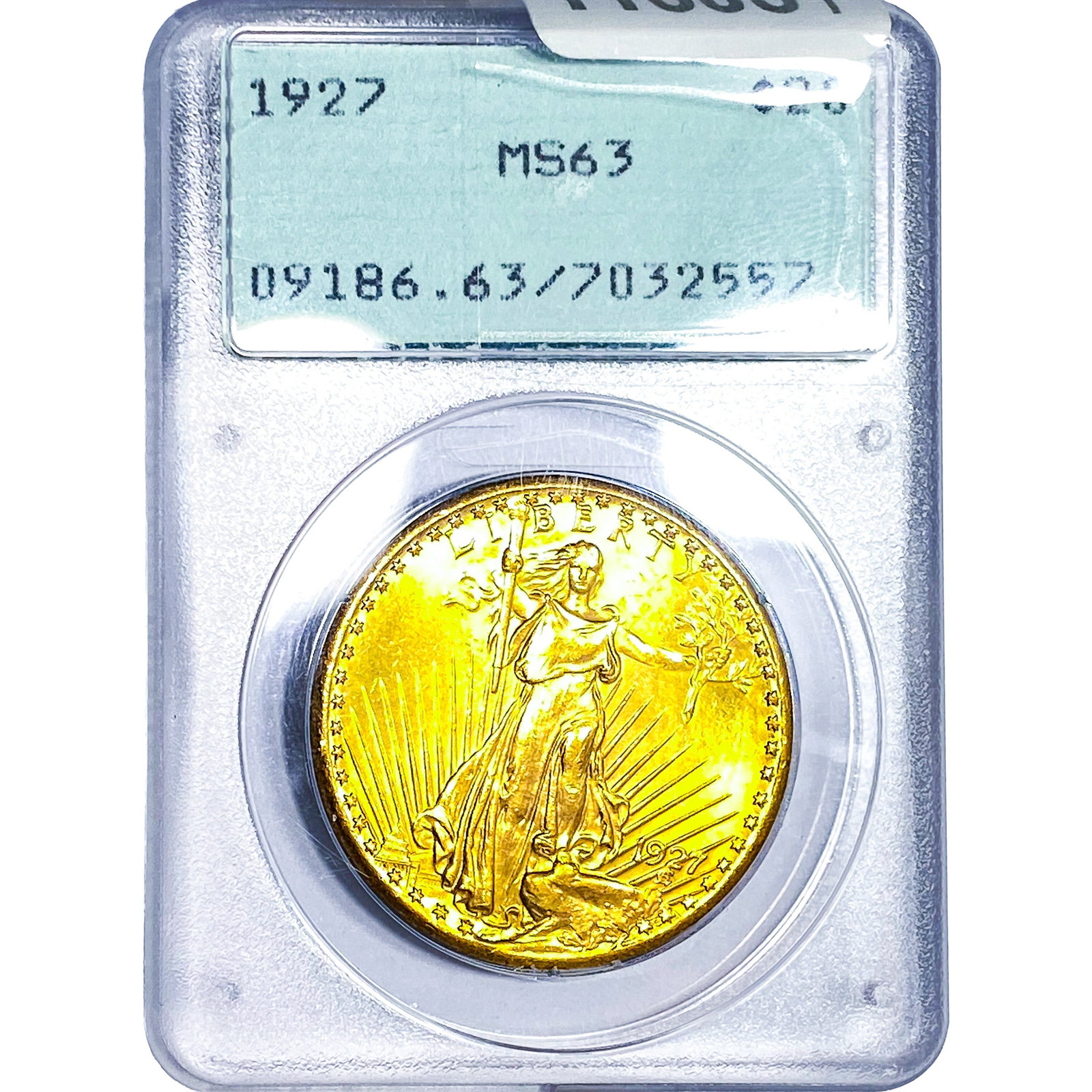 1927 $20 Gold Double Eagle PCGS MS63 (1 of 4)