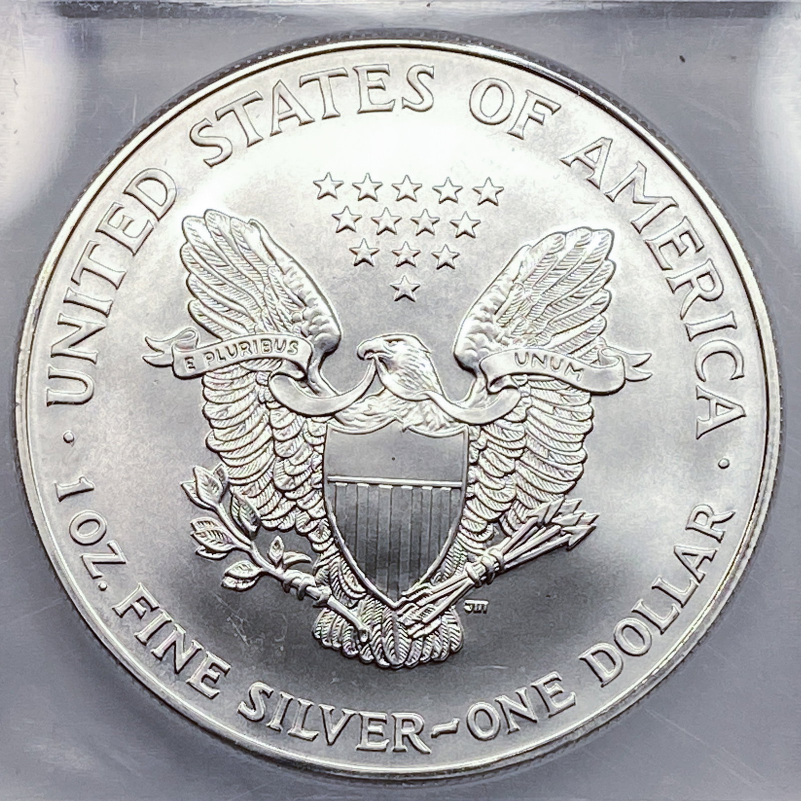 1999 Silver Eagle ICG MS70 - 4