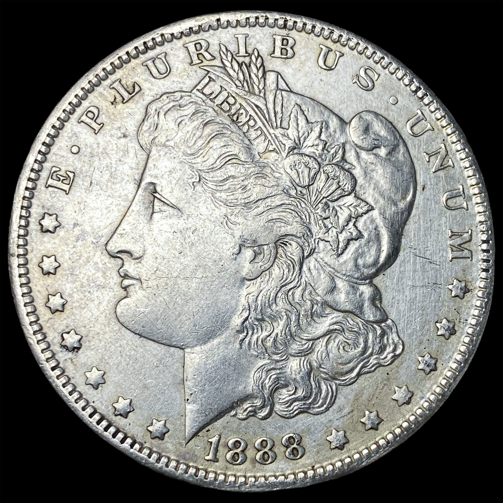 1888-O Silver Morgan Dollar CLOSELY UNCIRCULATED: 1888-O Silver Morgan Dollar CLOSELY UNCIRCULATED