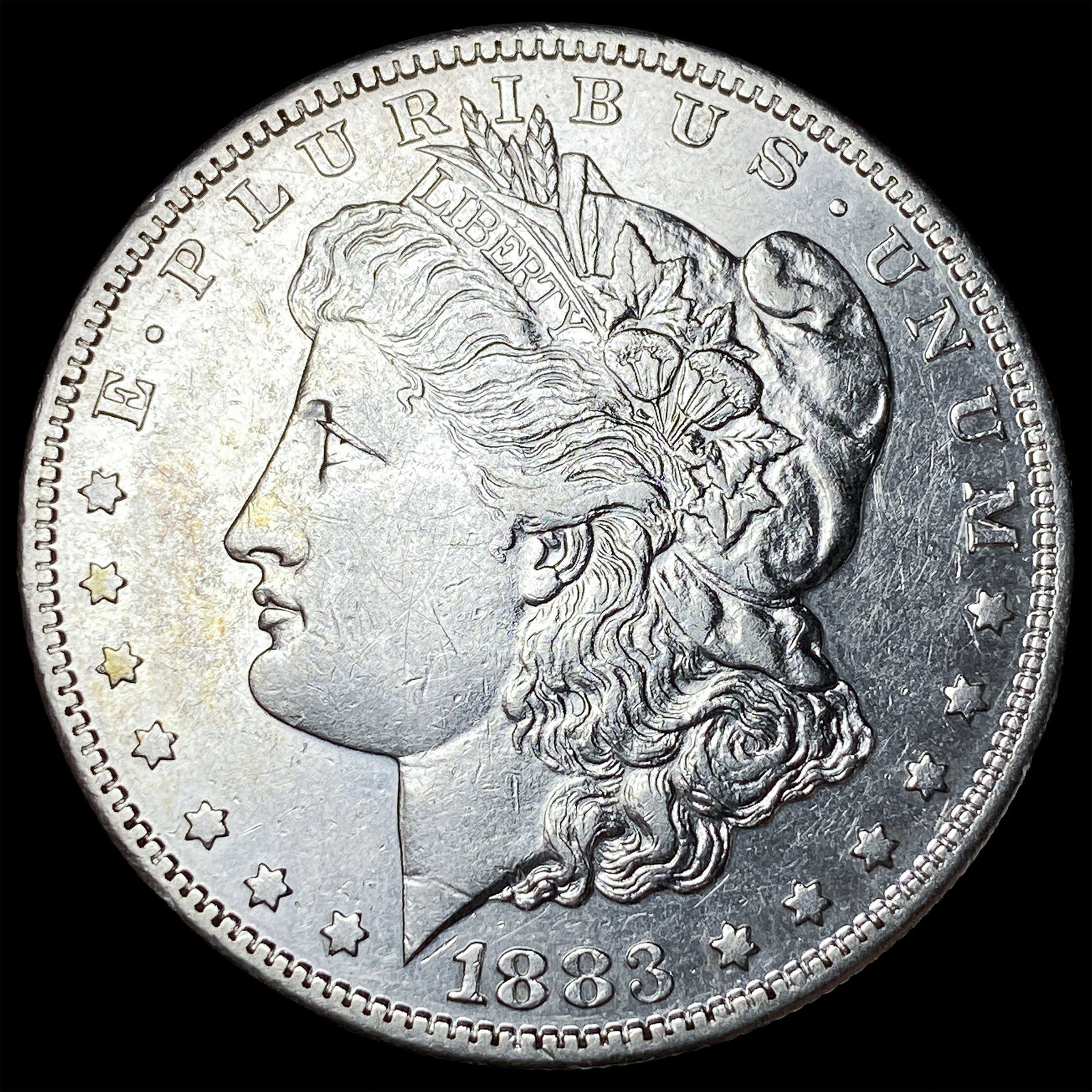1883-S Silver Morgan Dollar CLOSELY UNCIRCULATED: 1883-S Silver Morgan Dollar CLOSELY UNCIRCULATED