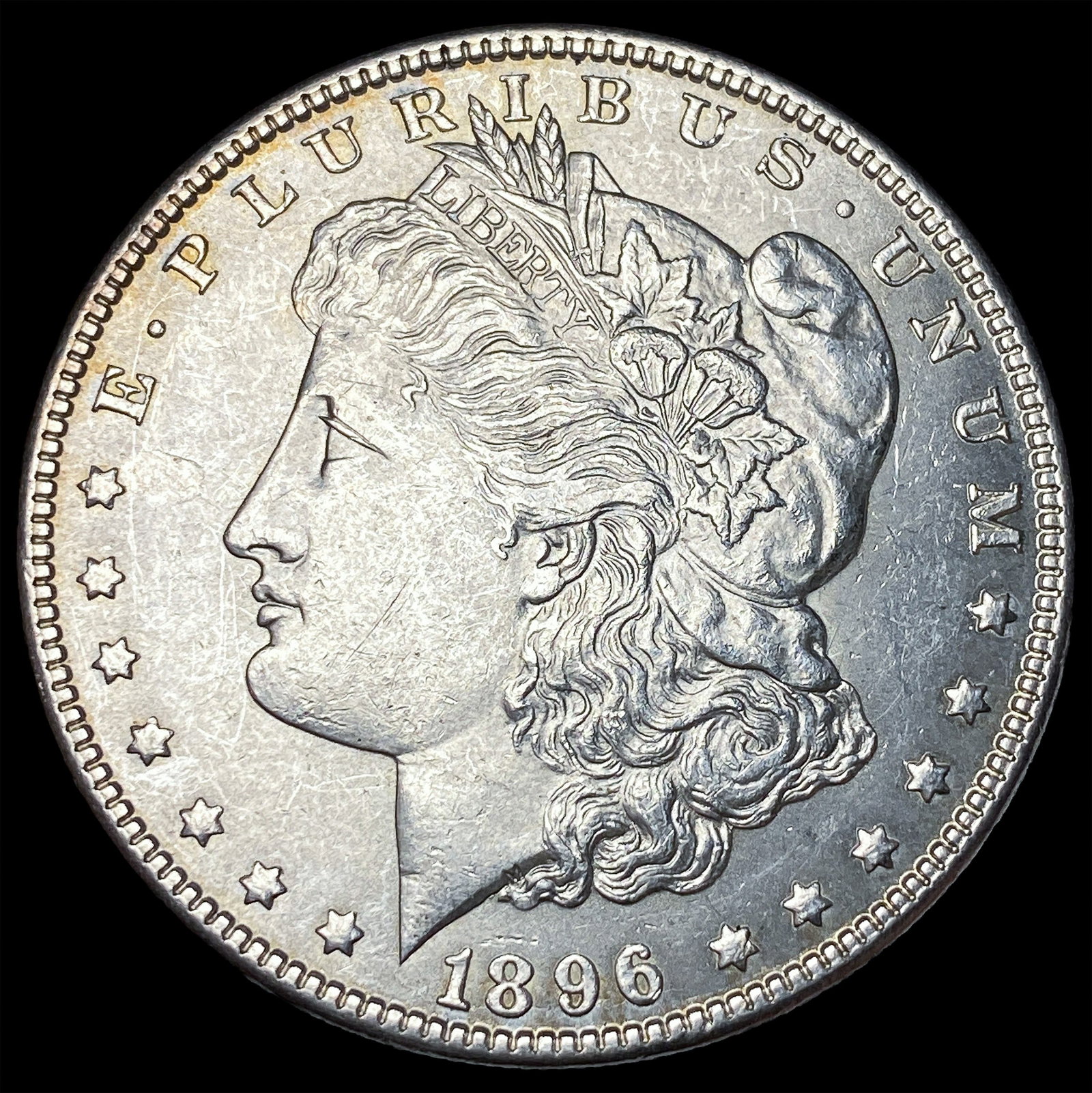 1896 Silver Morgan Dollar CHOICE AU: 1896 Silver Morgan Dollar CHOICE AU