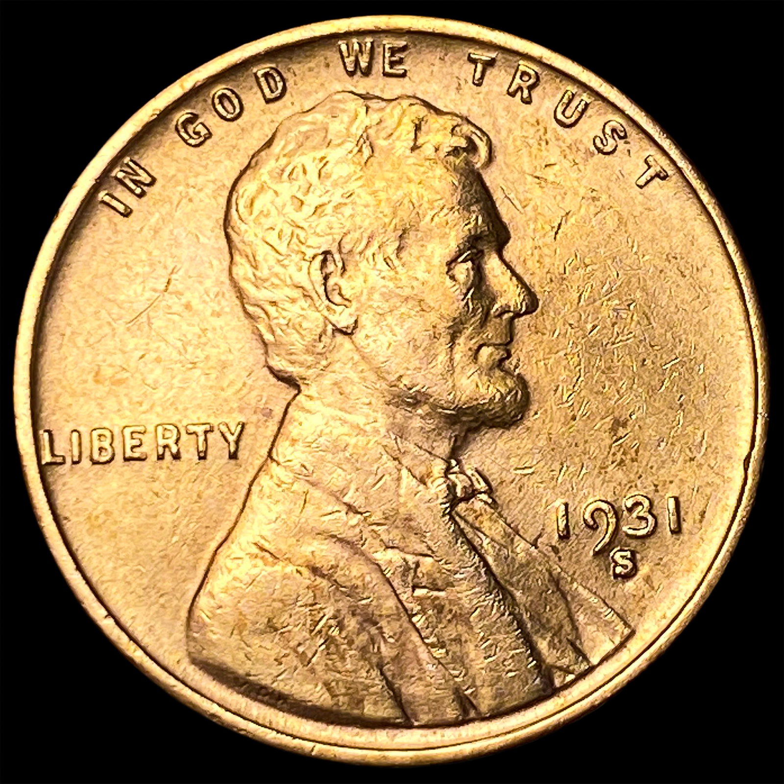 1931-S Lincoln Wheat Cent CLOSELY UNCIRCULATED (1 of 2)