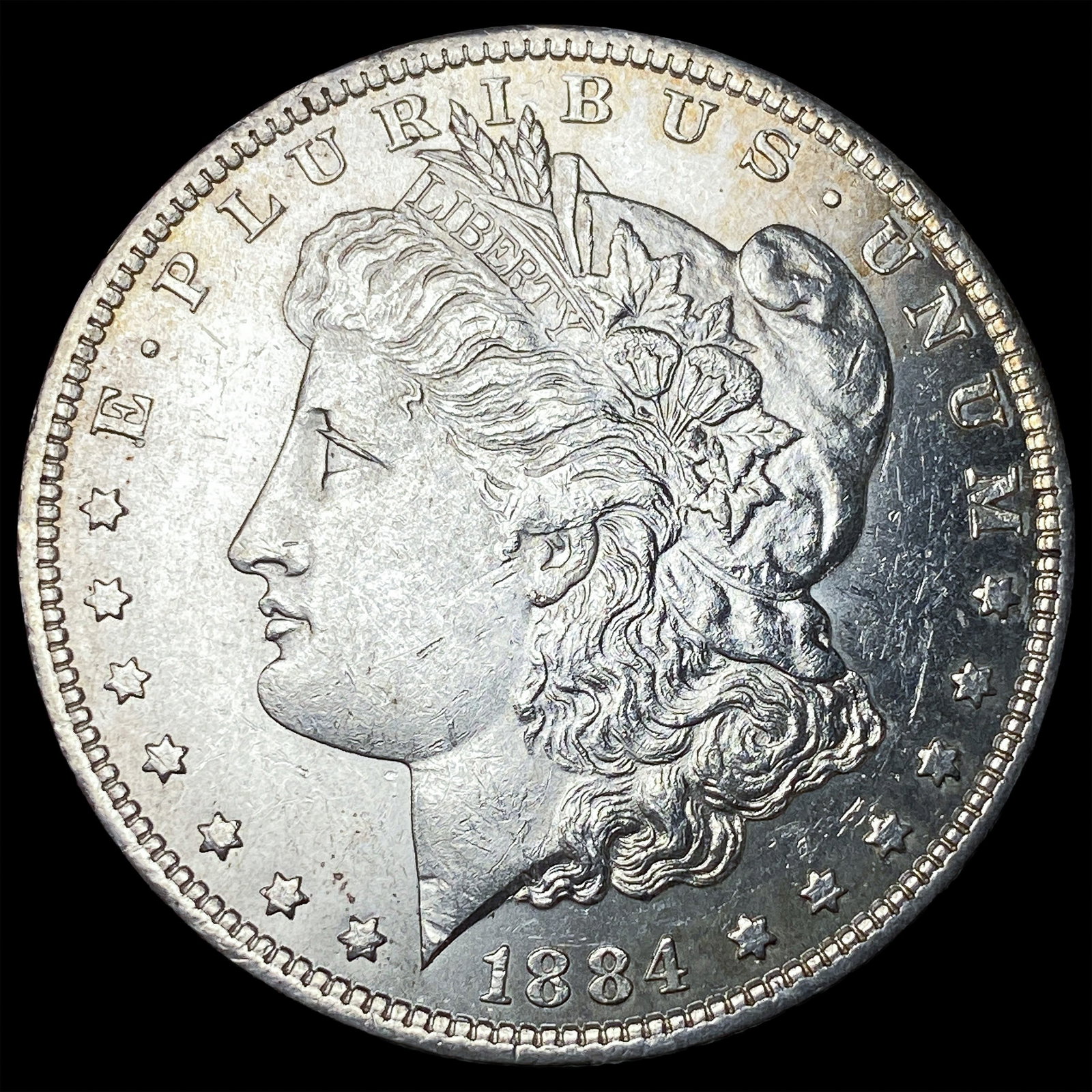 1884-S Silver Morgan Dollar UNCIRCULATED: 1884-S Silver Morgan Dollar UNCIRCULATED