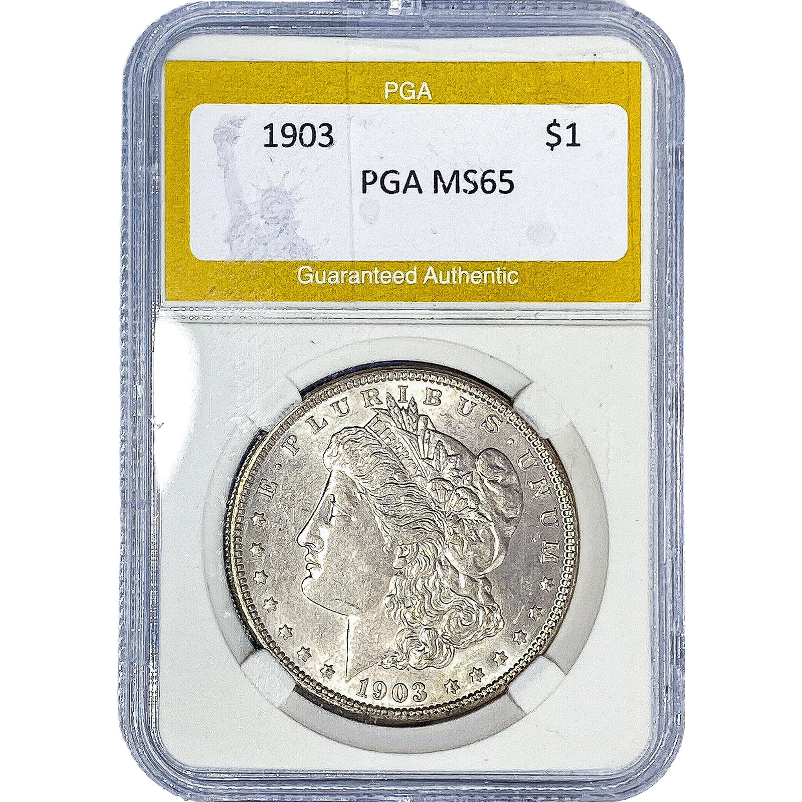 1903 Morgan Silver Dollar PGA MS65: 1903 Morgan Silver Dollar PGA MS65