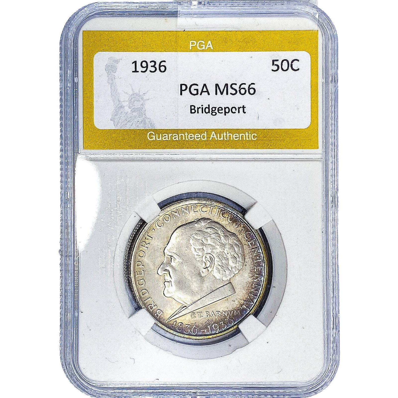 1936 Bridgeport Half Dollar PGA MS66 (1 of 2)