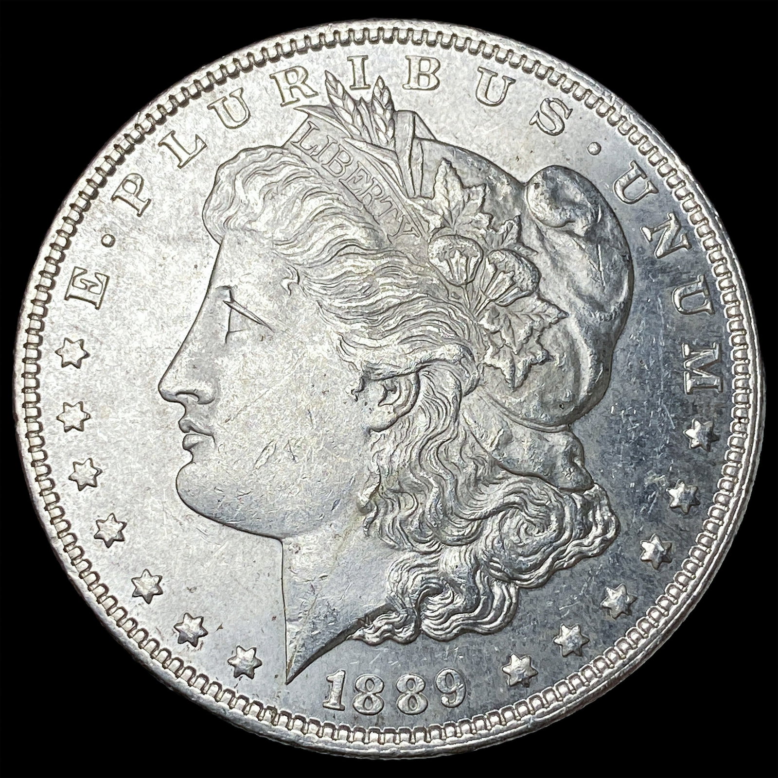 1889 Morgan Silver Dollar UNCIRCULATED: 1889 Morgan Silver Dollar UNCIRCULATED